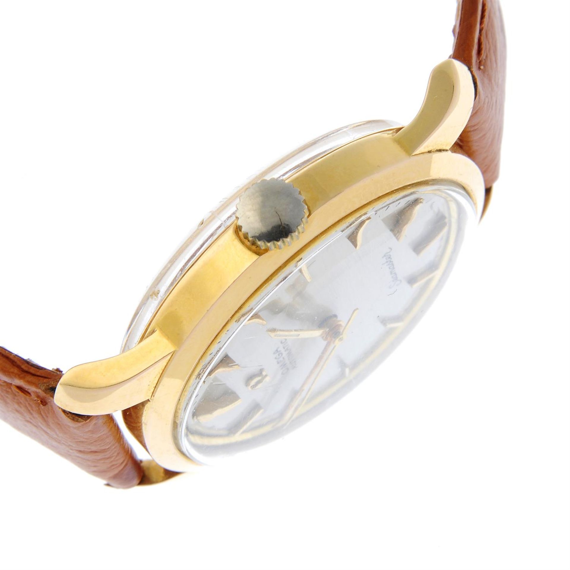 OMEGA - a gold plated Seamaster wrist watch, 35mm. - Image 3 of 5