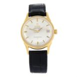 OMEGA - an 18ct yellow gold Constellation wrist watch, 33mm.