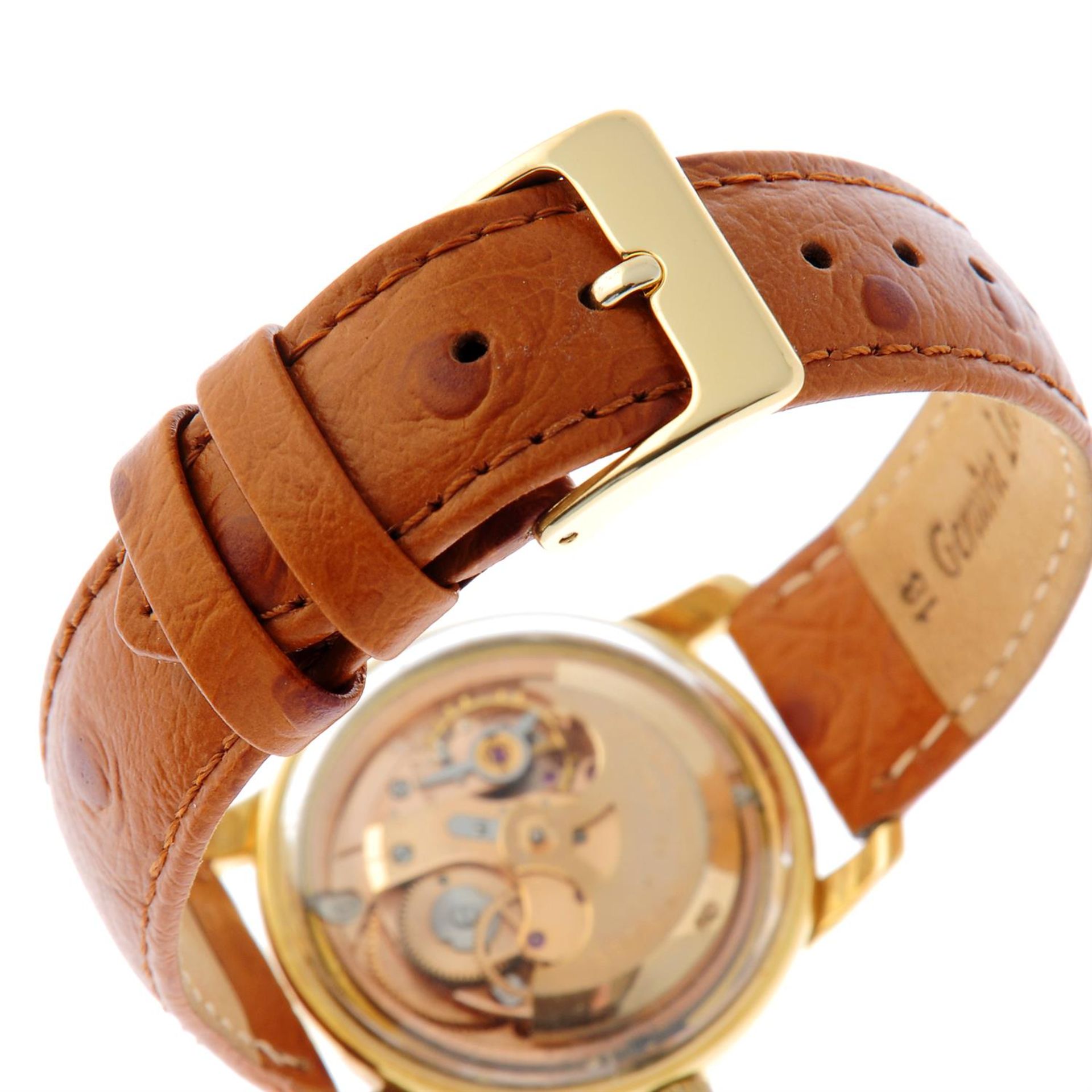 OMEGA - a gold plated Seamaster wrist watch, 35mm. - Image 2 of 5