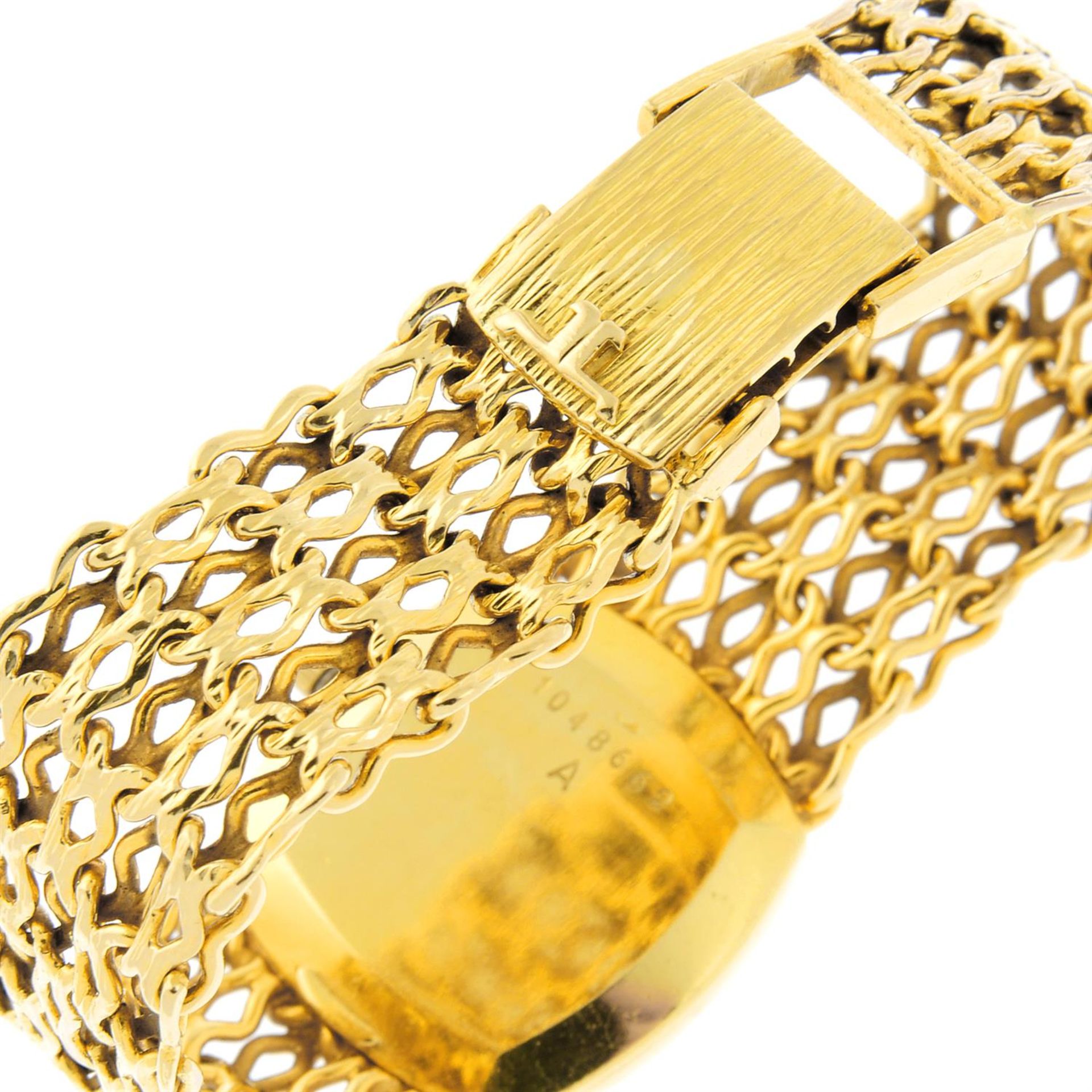 JAEGER-LECOULTRE - an 18ct yellow gold bracelet watch, 23mm. - Image 2 of 5