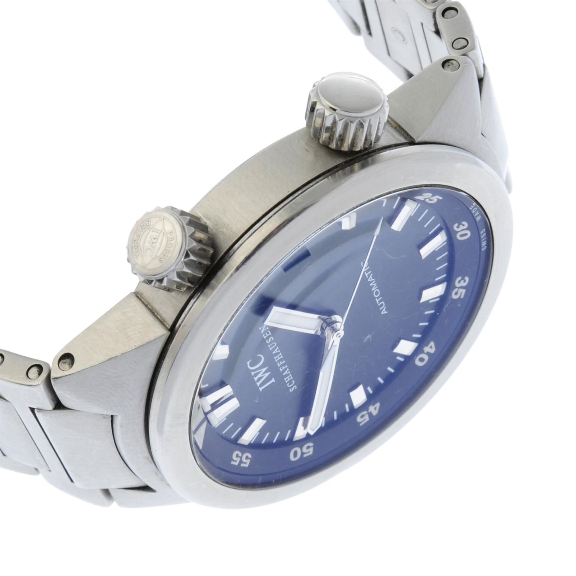 IWC - a stainless steel Aquatimer bracelet watch, 42mm. - Image 3 of 5