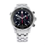 OMEGA - a stainless steel Seamaster Professional chronograph bracelet watch, 42mm.