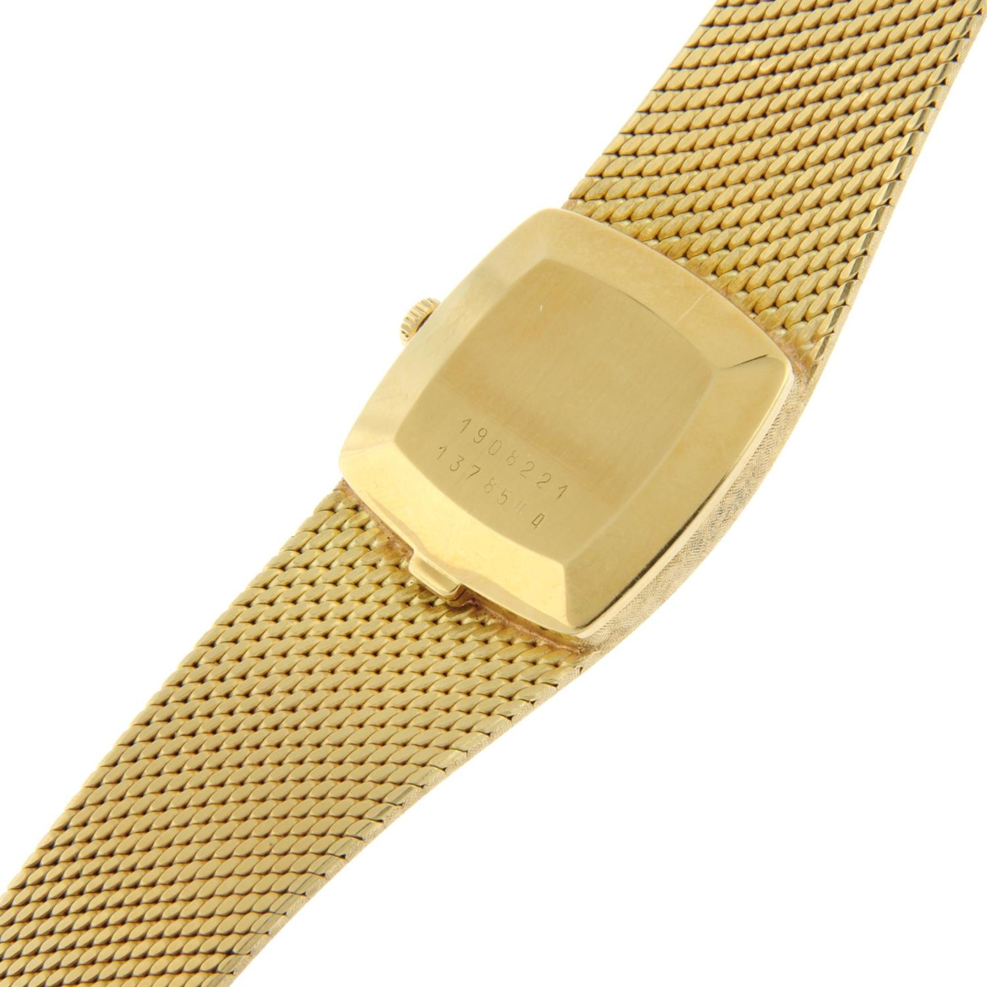 JAEGER-LECOULTRE - an 18ct gold bracelet watch, 24mm. - Image 4 of 6