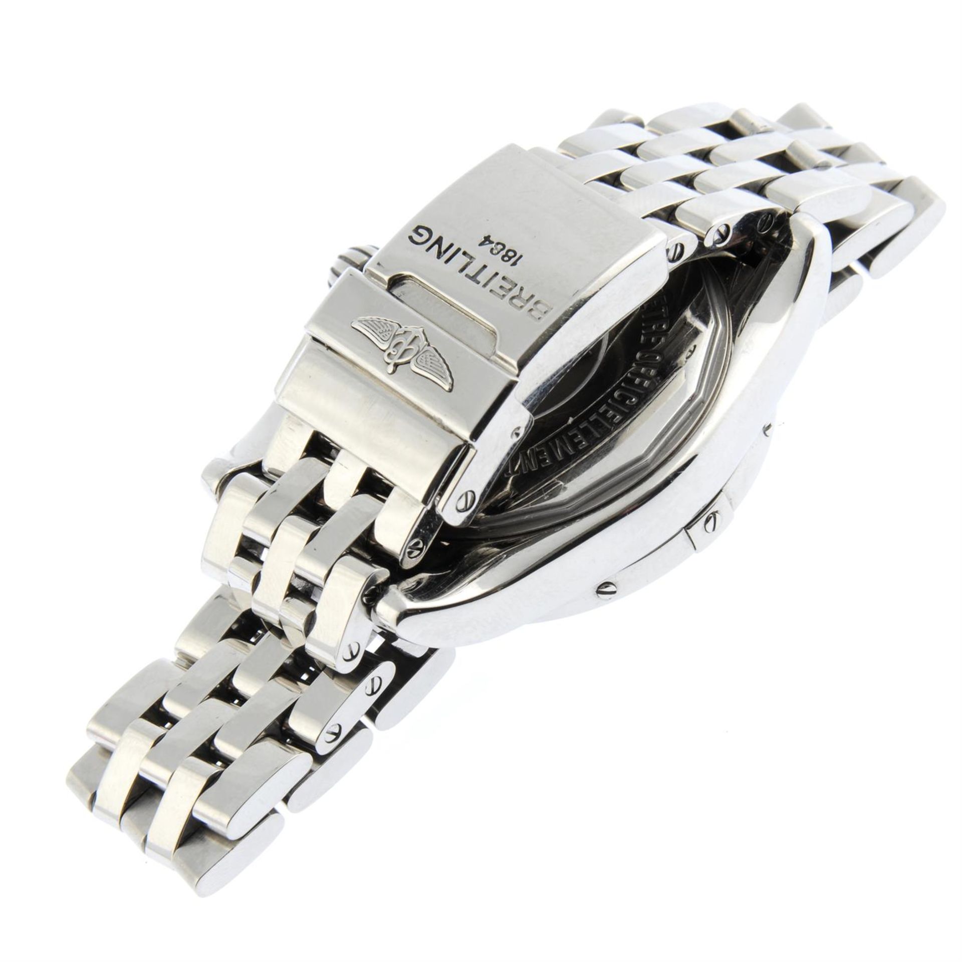 BREITLING - a stainless steel Galactic 36 bracelet watch, 36mm. - Image 3 of 4