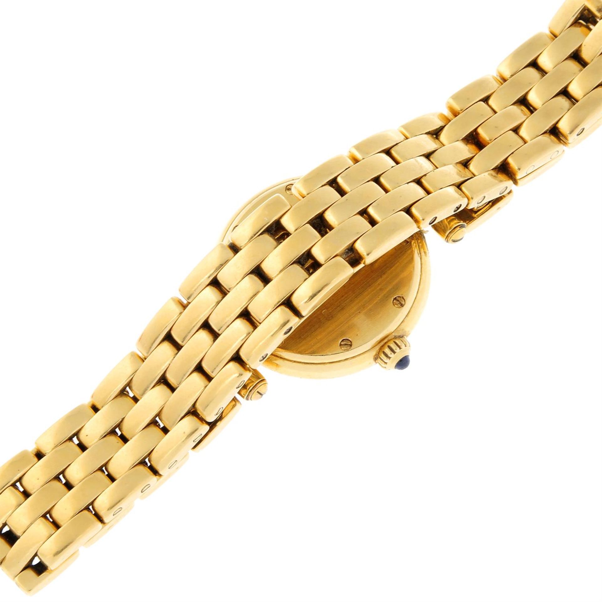 CARTIER - an 18ct yellow gold Panthere Vendome bracelet watch. - Image 2 of 6