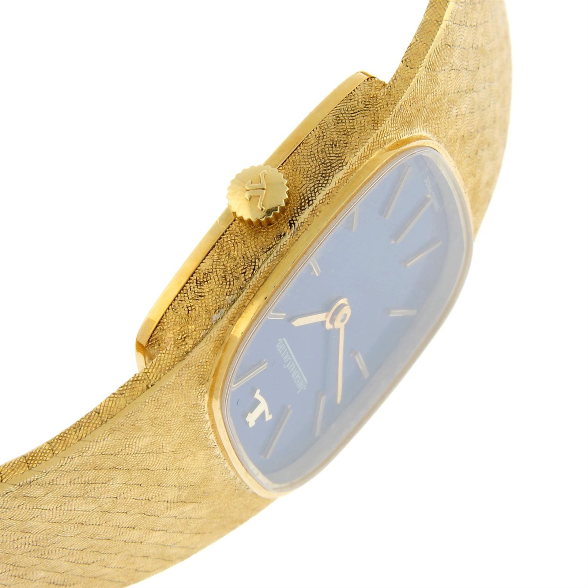 JAEGER-LECOULTRE - an 18ct gold bracelet watch, 24mm. - Image 3 of 6