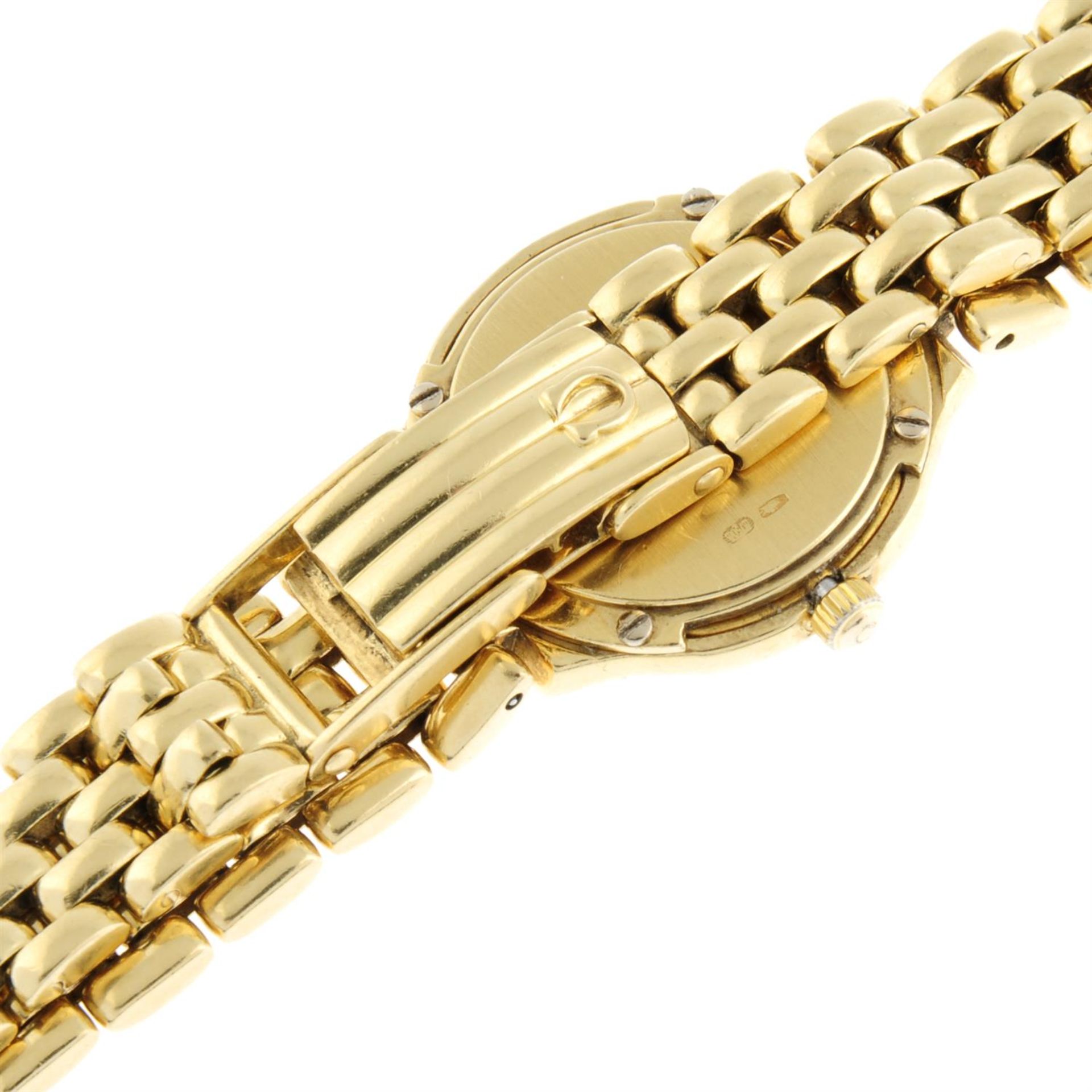 OMEGA - an 18ct gold bracelet watch, 22mm. - Image 2 of 5