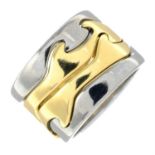 An 18ct gold 'Fusion' ring, by George Jensen.