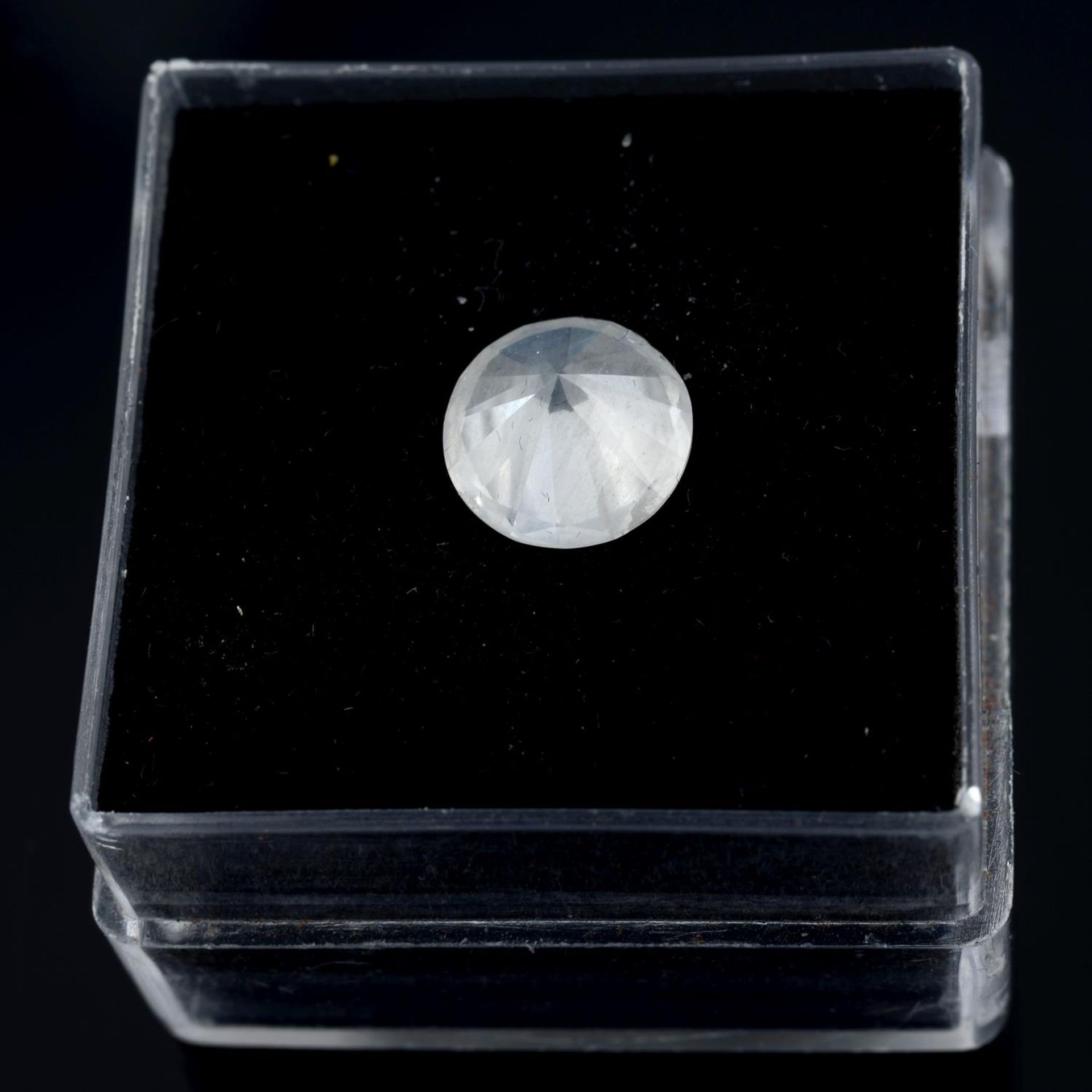 A brilliant fancy white diamond, weighing 1.69ct with GIA cert. - Image 2 of 3
