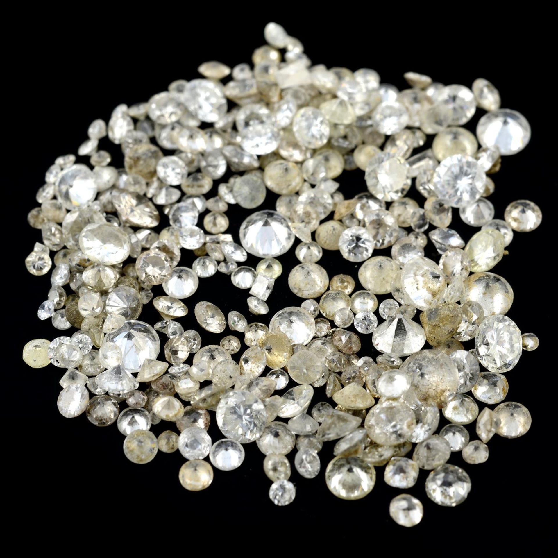 Selection of vari-shape diamonds, weighing 15.7ct