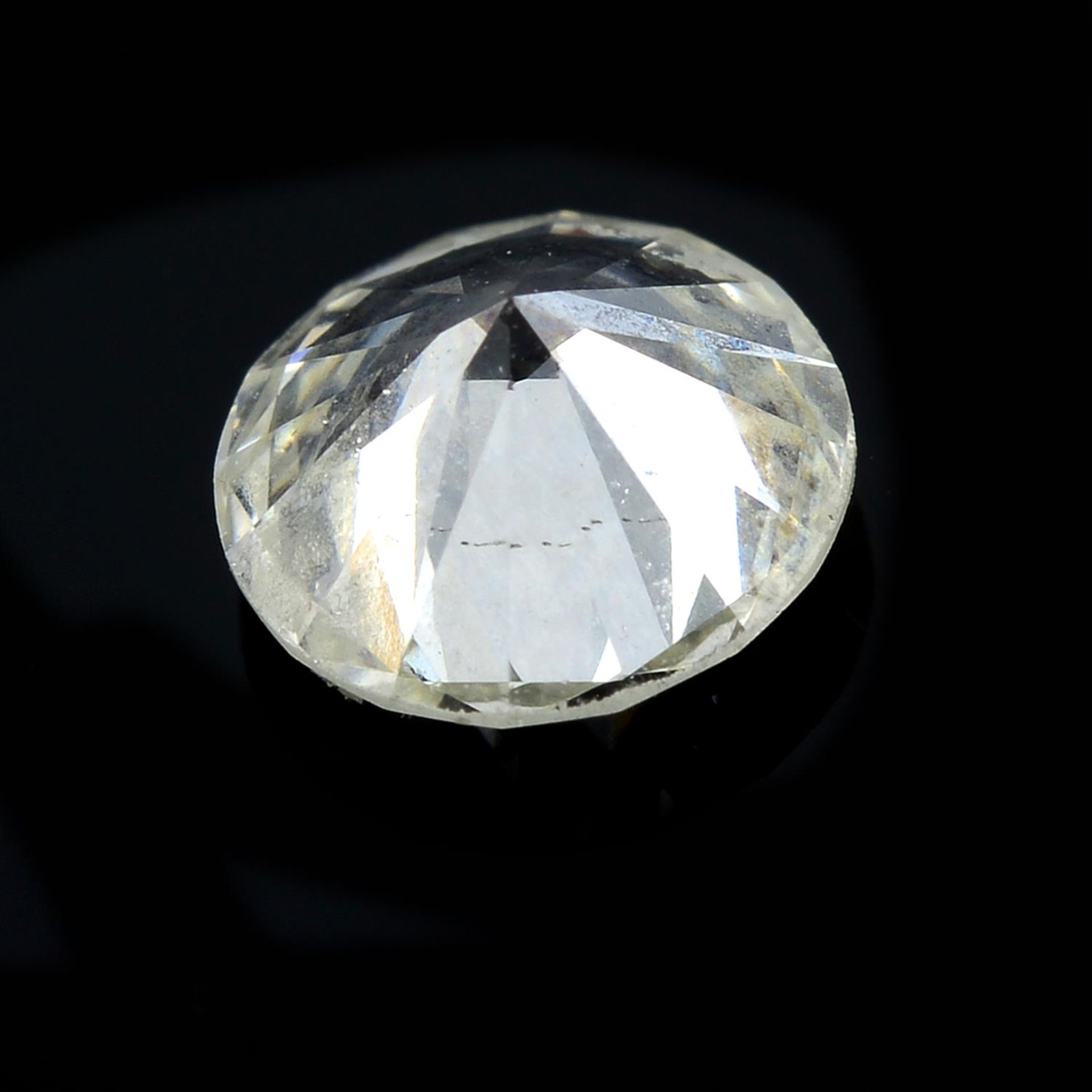 A brilliant cut diamond, weighing 0.38ct - Image 2 of 2