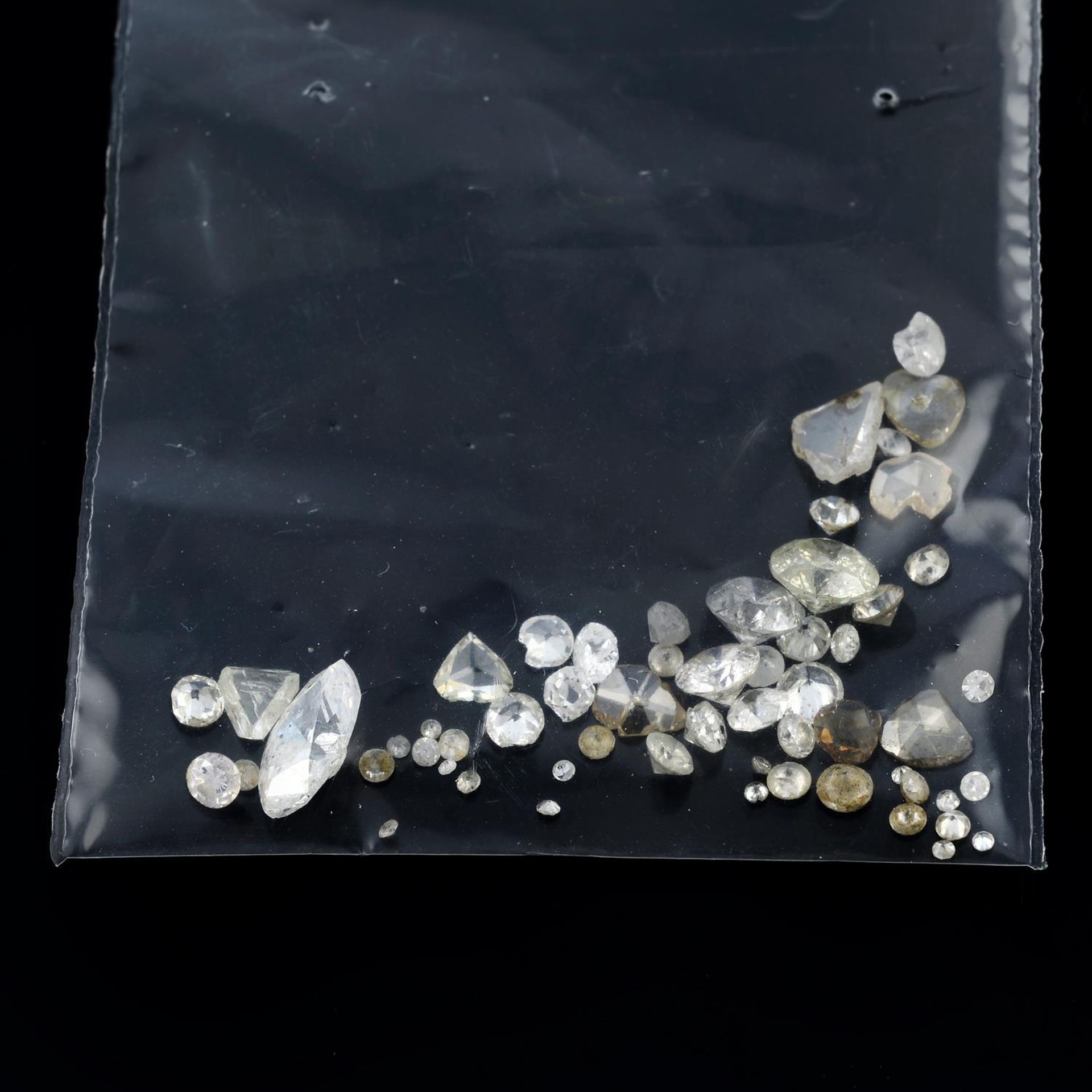 Selection of vari-shape diamonds, weighing 3.15ct