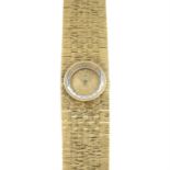 A lady's 1960s 9ct gold cocktail watch, by Bueche Girod.