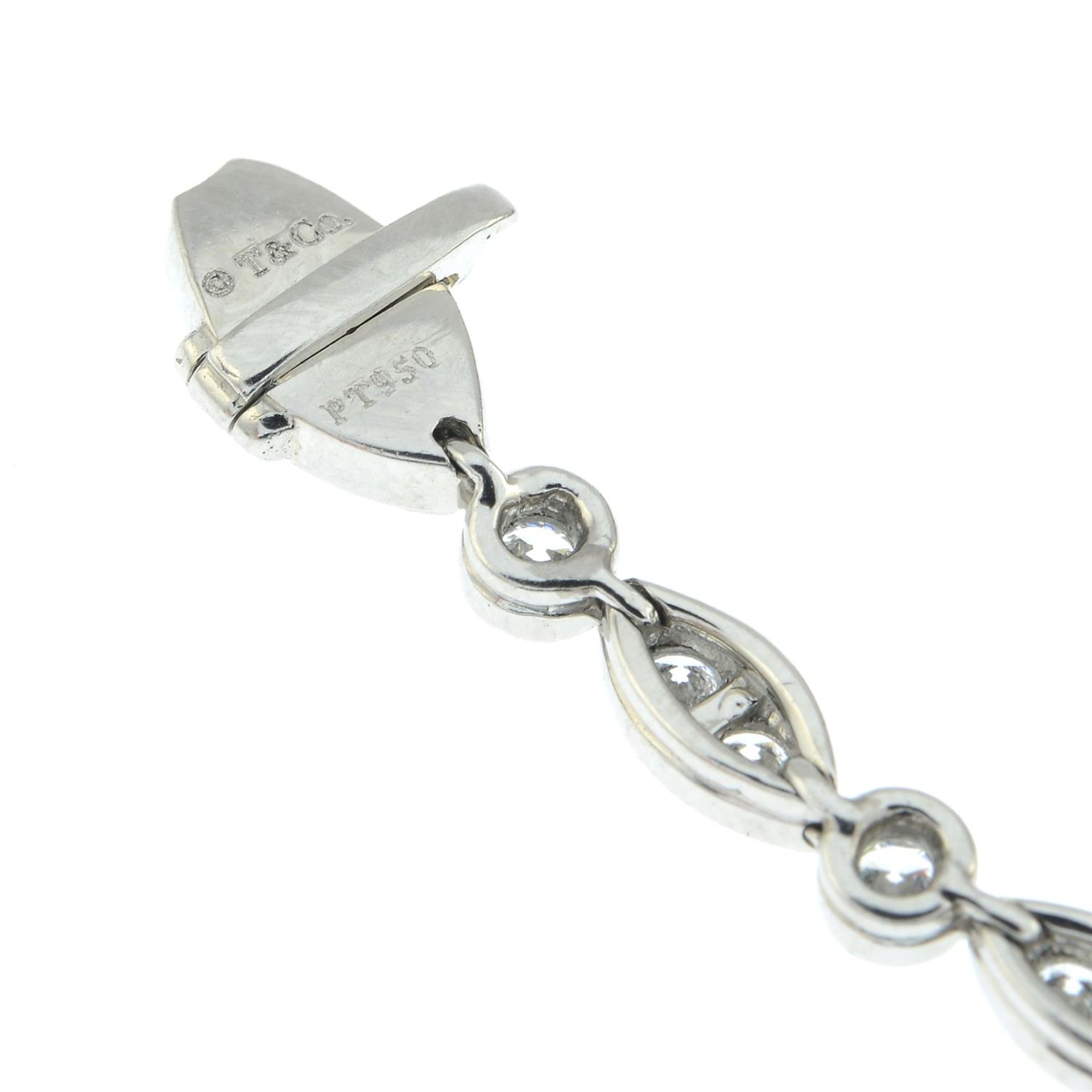 A diamond 'Jazz' bracelet, by Tiffany & Co. - Image 4 of 5