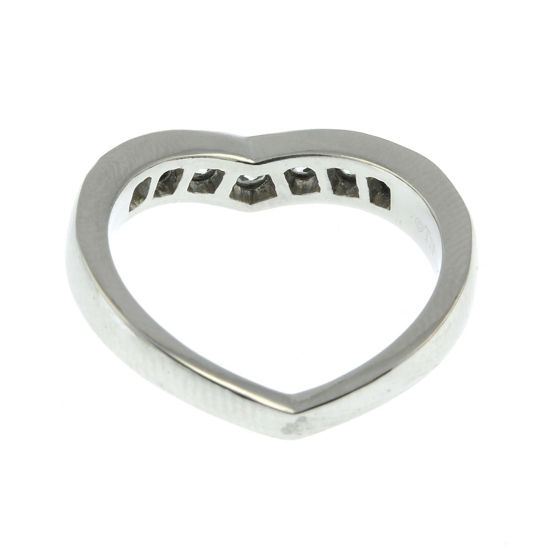 A brilliant-cut diamond chevron ring, by Tiffany & Co. - Image 2 of 4