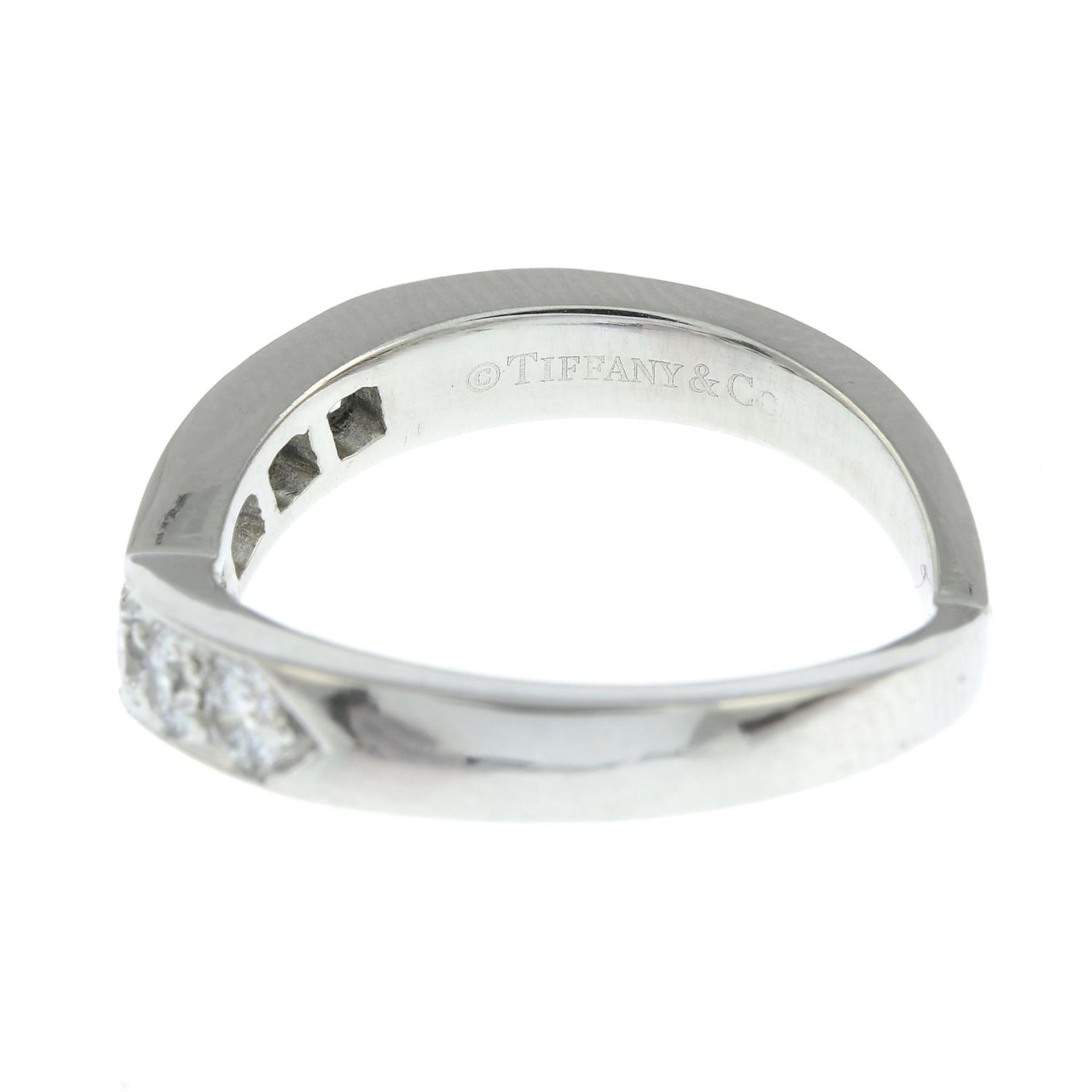 A brilliant-cut diamond chevron ring, by Tiffany & Co. - Image 3 of 4