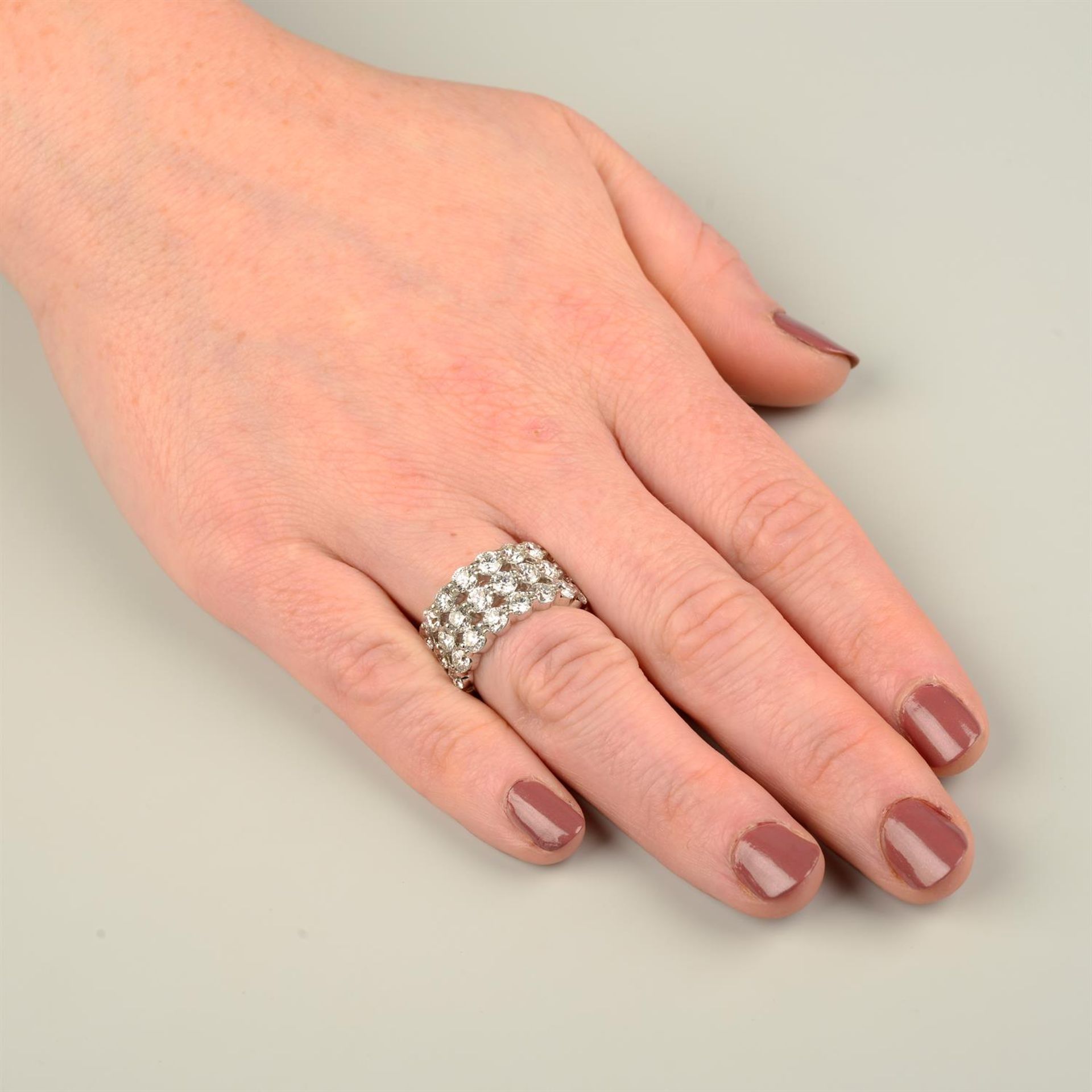 A brilliant-cut diamond dress ring, by Wempe. - Image 5 of 5
