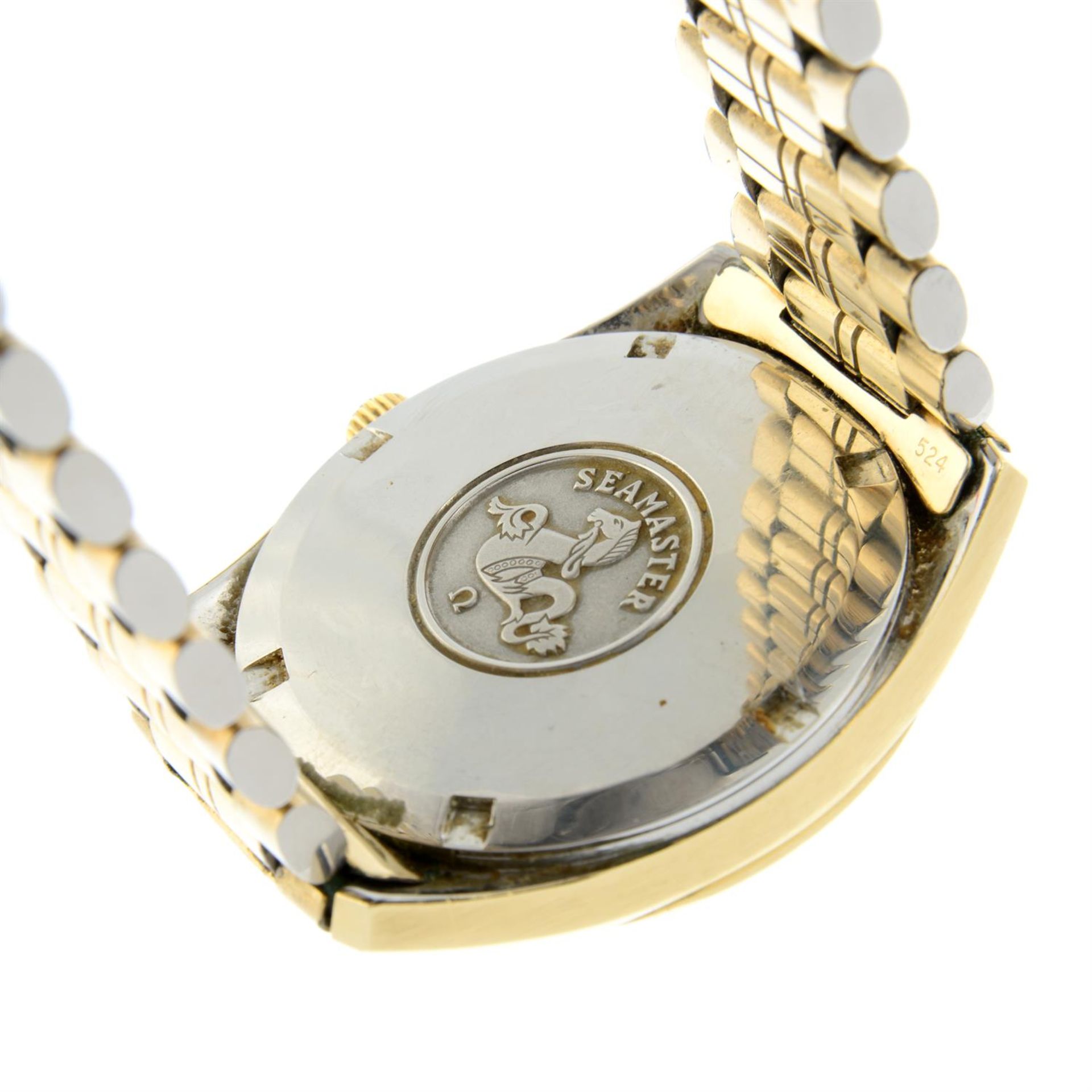 OMEGA - a gold plated Seamaster bracelet watch, 36mm. - Image 4 of 5
