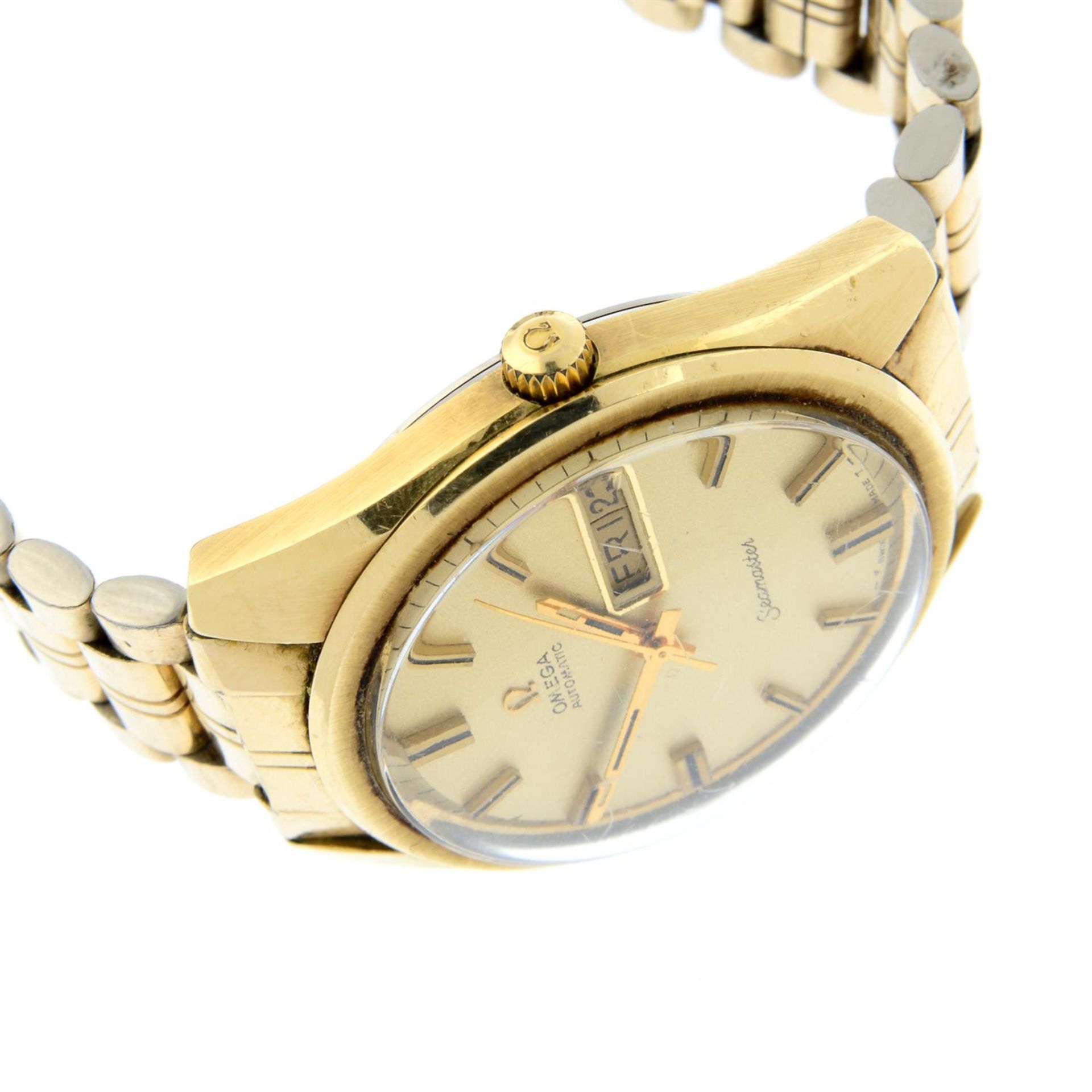 OMEGA - a gold plated Seamaster bracelet watch, 36mm. - Image 3 of 5