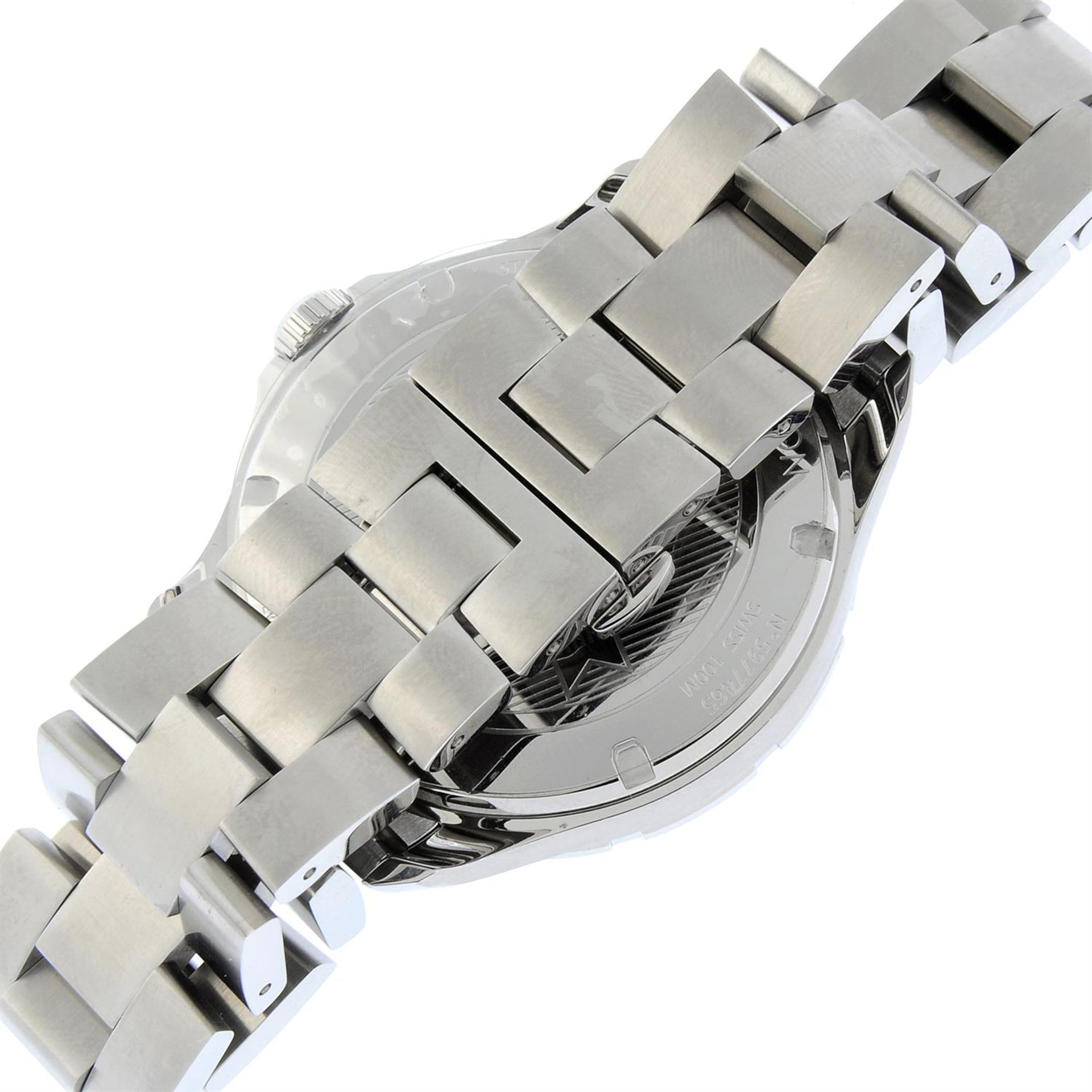 BAUME & MERCIER - a stainless steel Clifton bracelet watch, 41mm. - Image 2 of 6