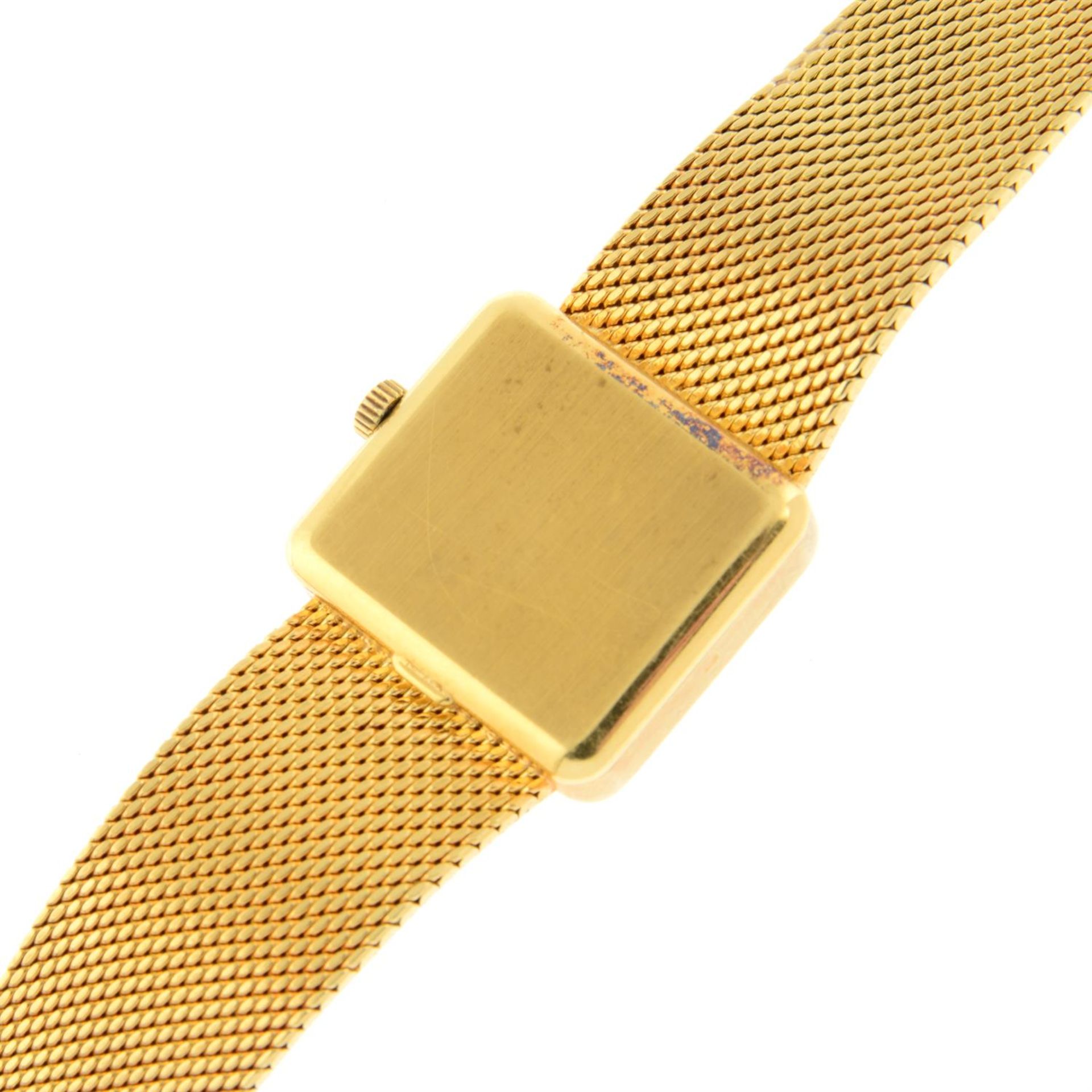 OMEGA - a yellow metal De Ville bracelet watch, 25x22mm. - Image 4 of 5
