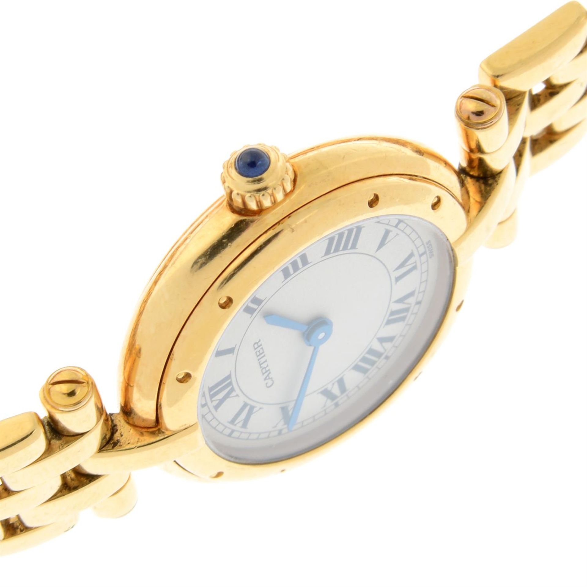 CARTIER - an 18ct yellow gold Panthere Vendome bracelet watch, 24mm. - Image 3 of 5