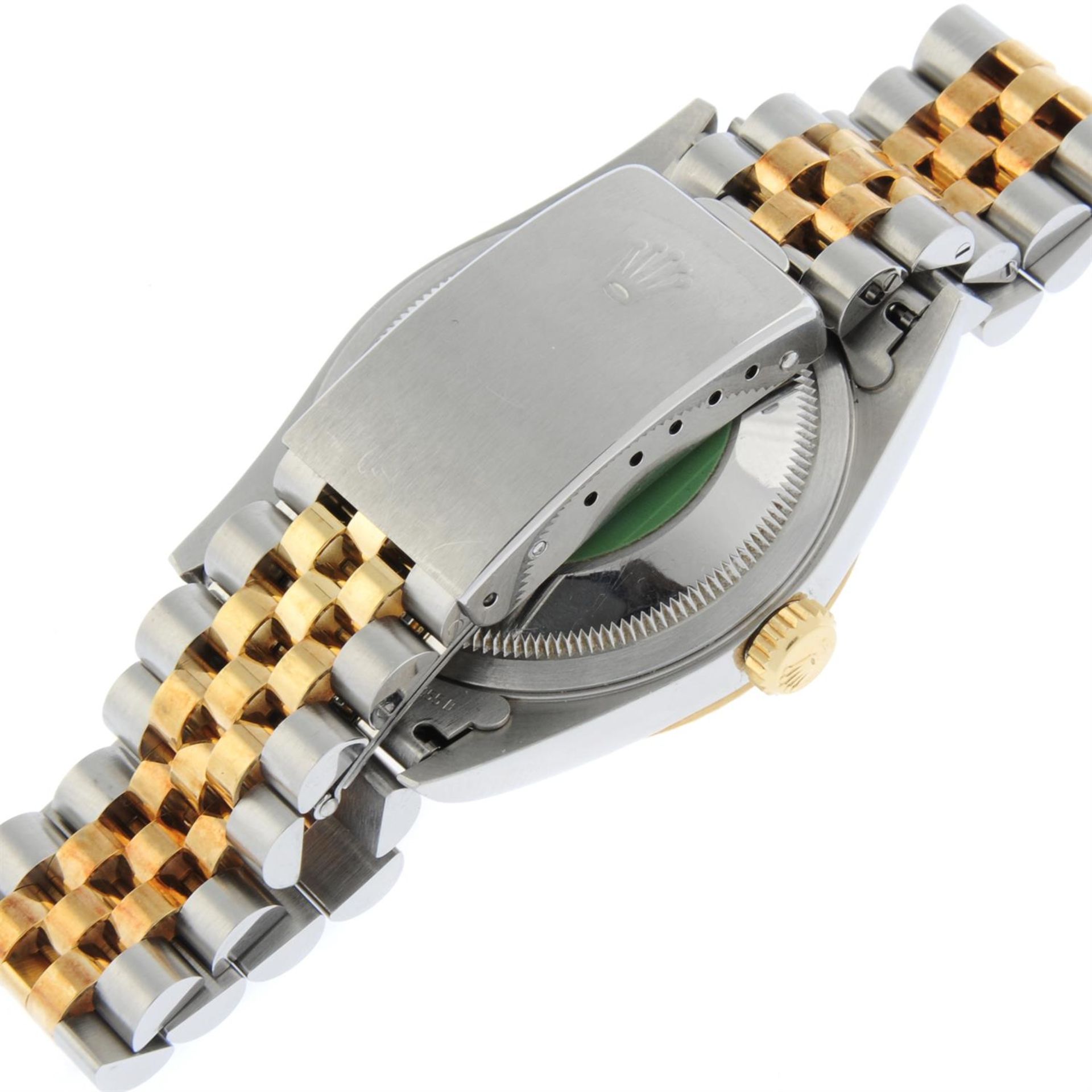 ROLEX - a bi-metal Oyster Perpetual Datejust bracelet watch, 36mm. - Image 2 of 6