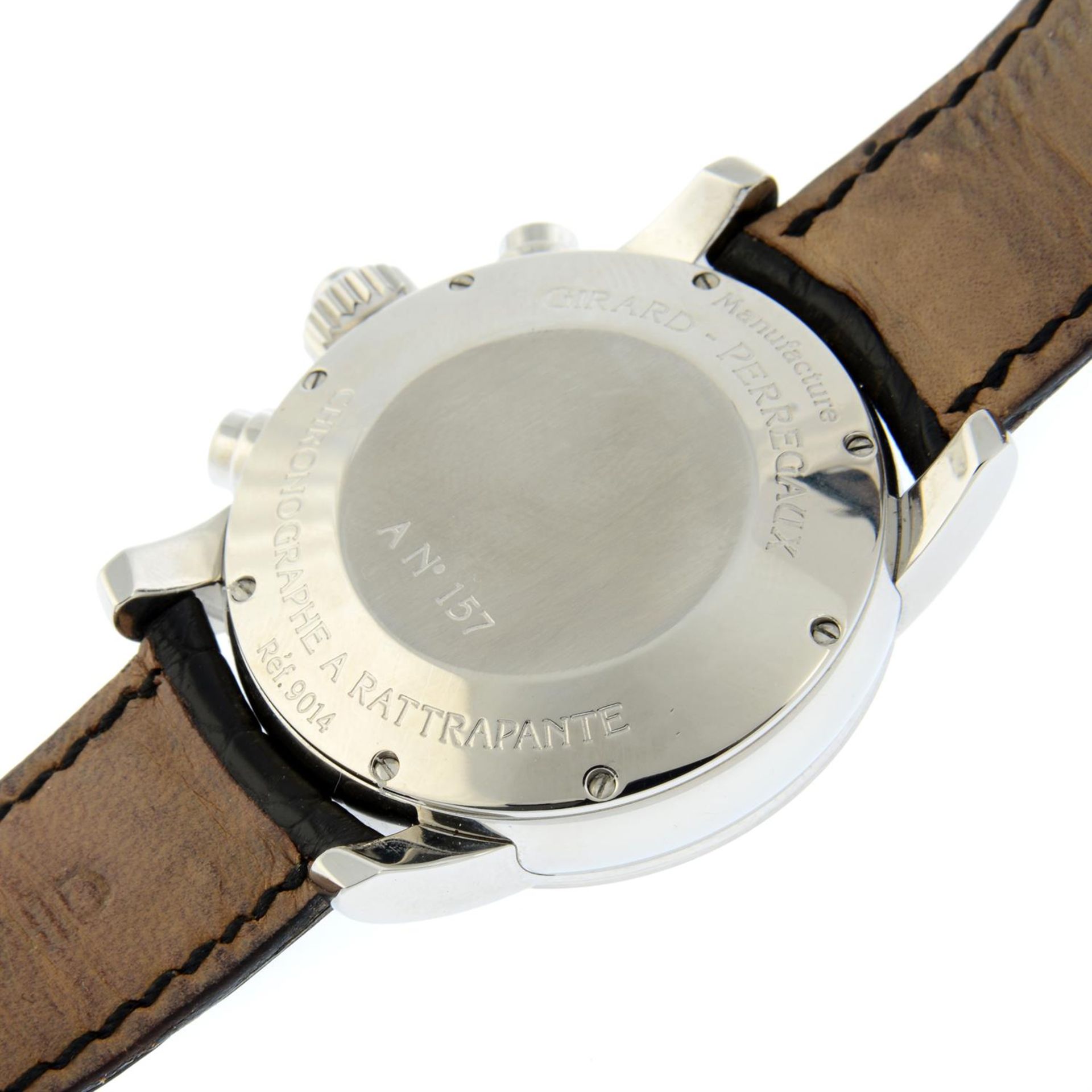GIRARD-PERREGAUX - a stainless steel Chronographe à Rattrapante wrist watch, 38mm. - Image 4 of 6