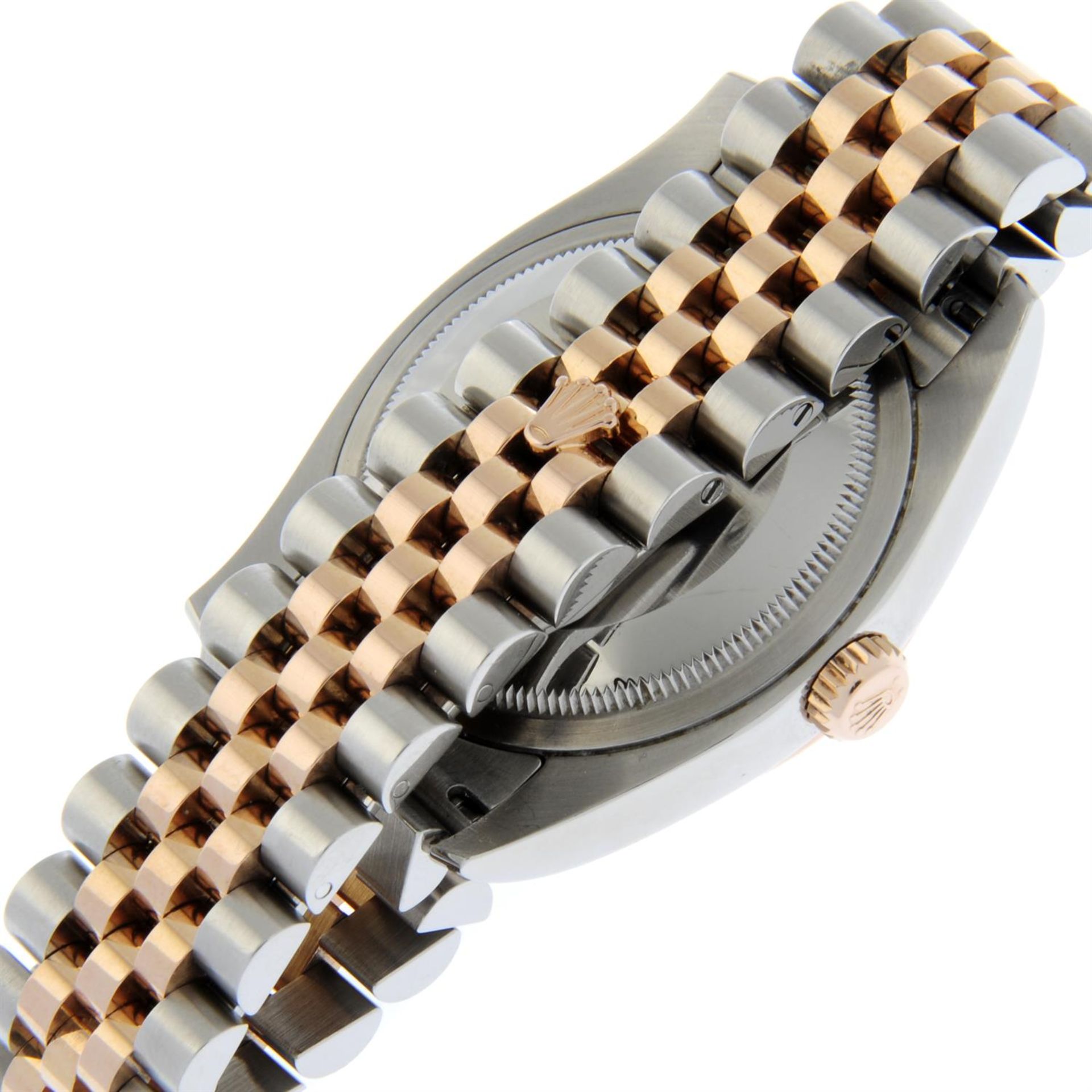 ROLEX - a bi-metal Oyster Perpetual Datejust bracelet watch, 36mm. - Image 2 of 6