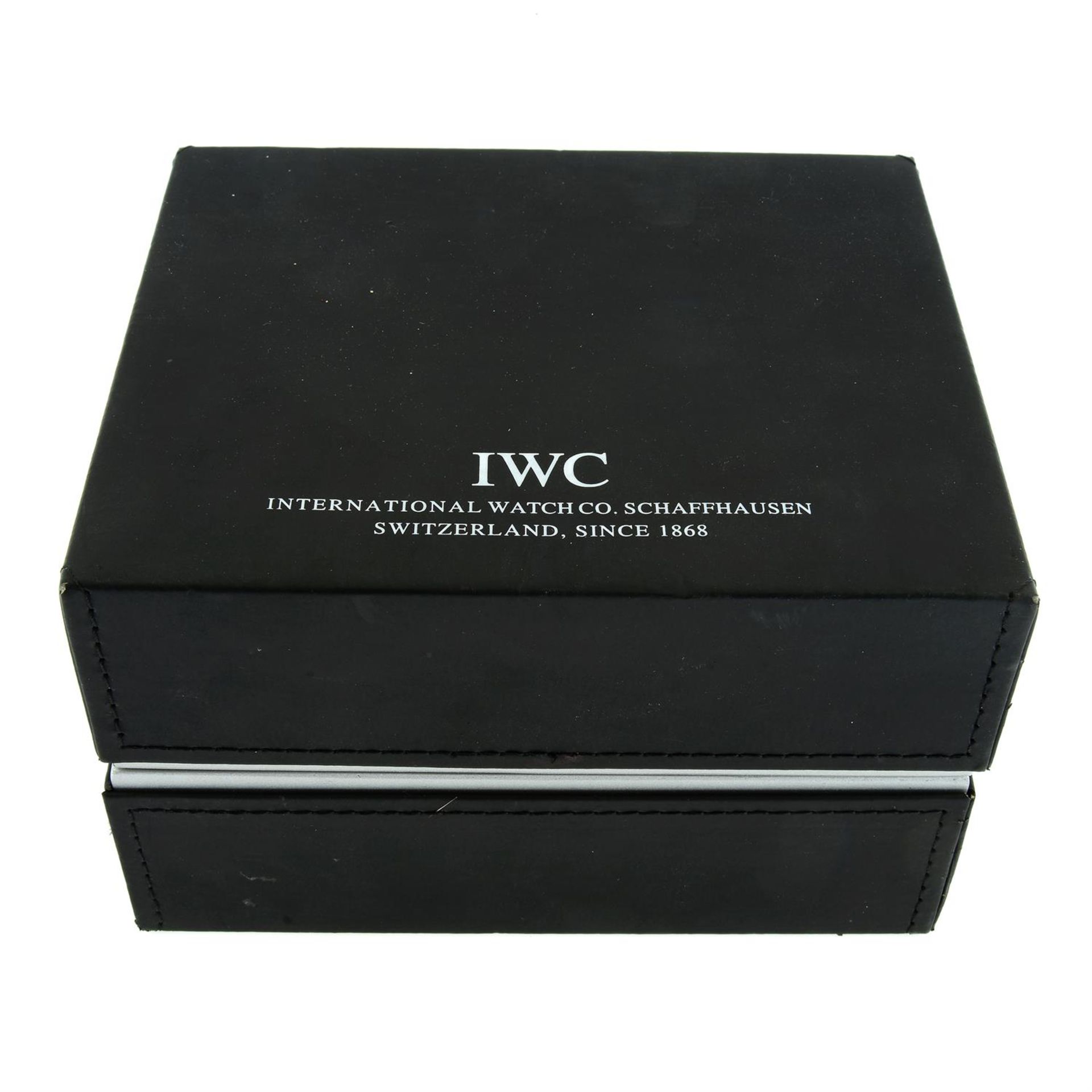 IWC - a stainless steel Pilot chronograph wrist watch, 43mm. - Image 6 of 6