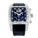 CHOPARD - a stainless steel Tycoon chronograph wrist watch, 46mm.
