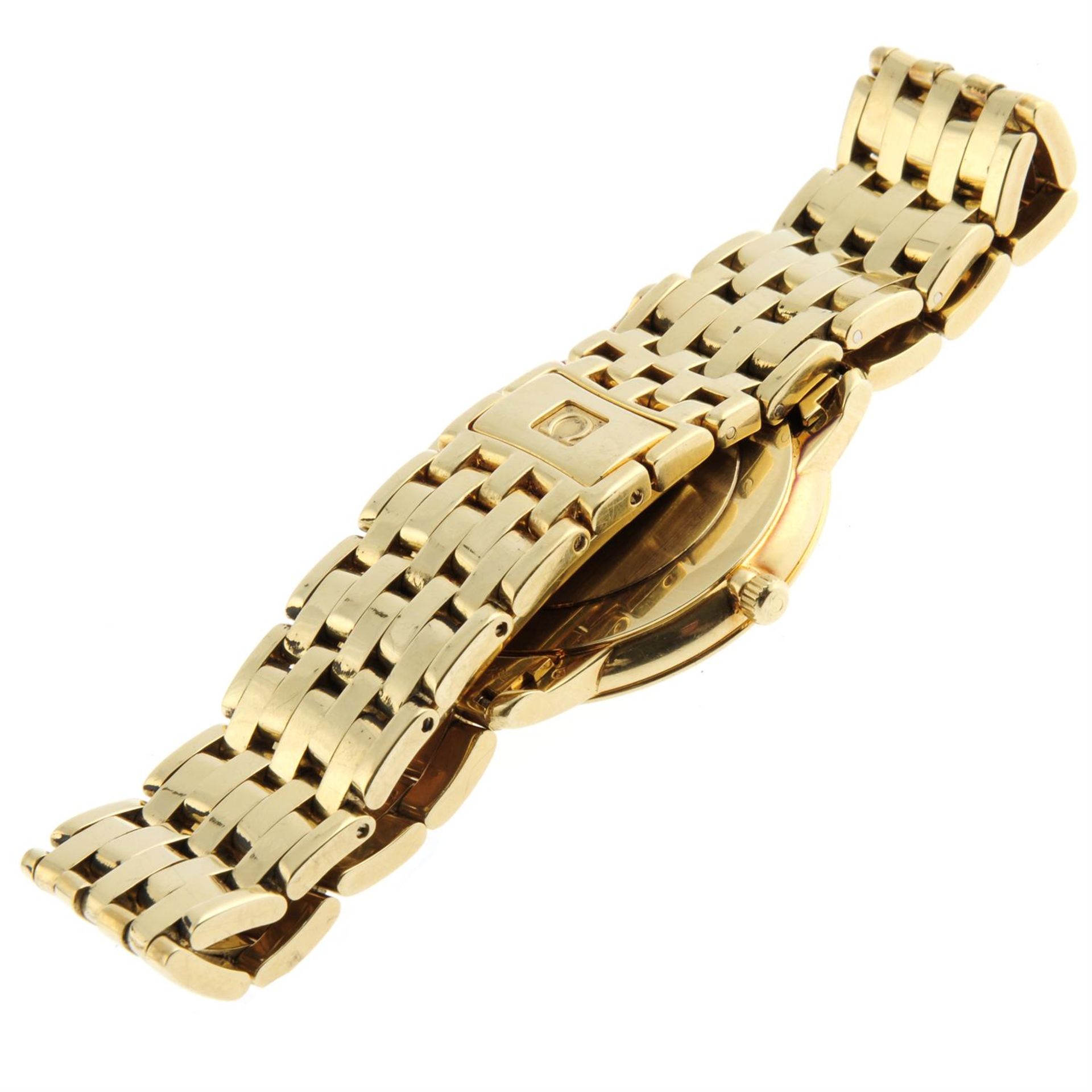 OMEGA - an 18ct yellow gold bracelet watch, 34mm. - Image 2 of 7