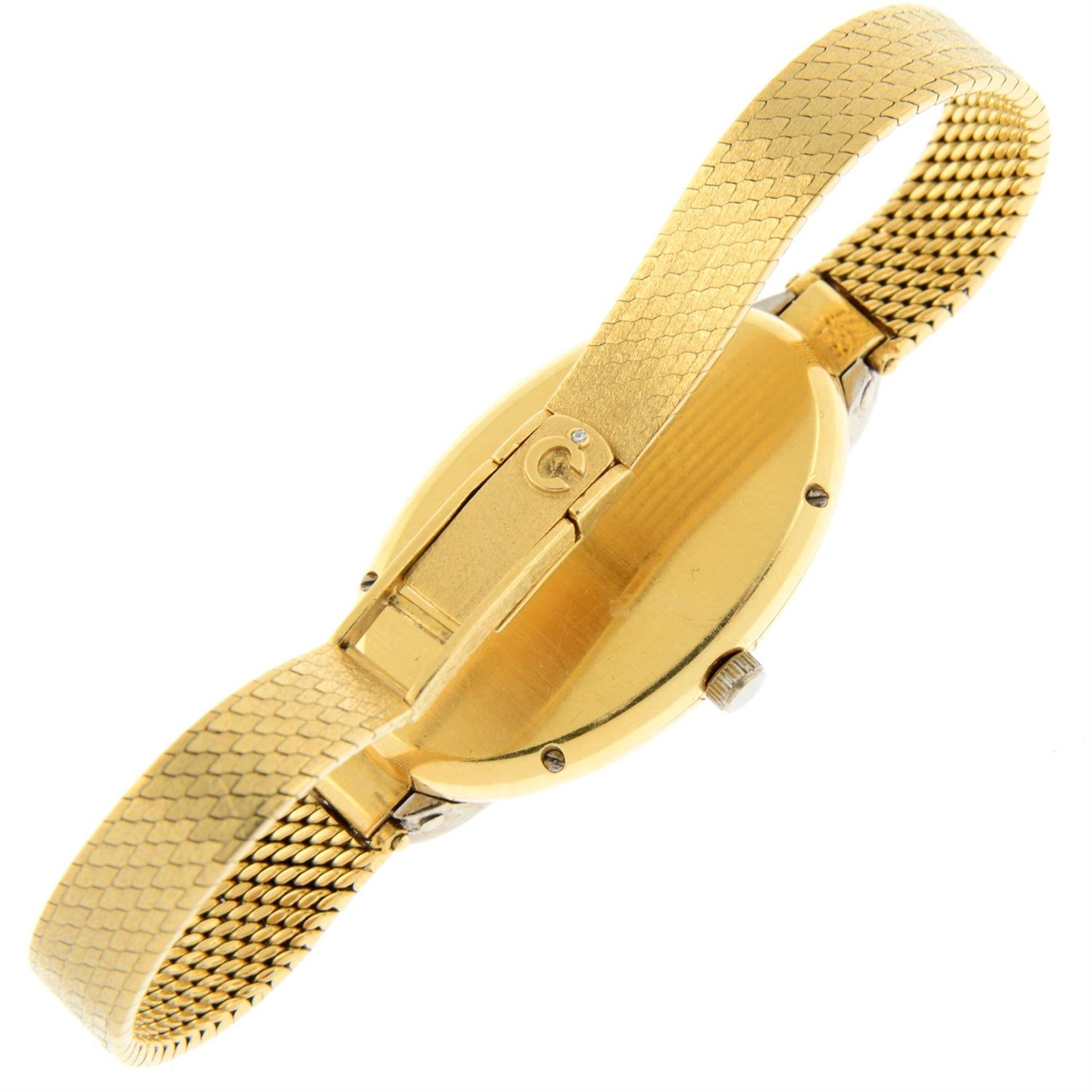 CHOPARD - a diamond set yellow metal bracelet watch, 22mm. - Image 2 of 5