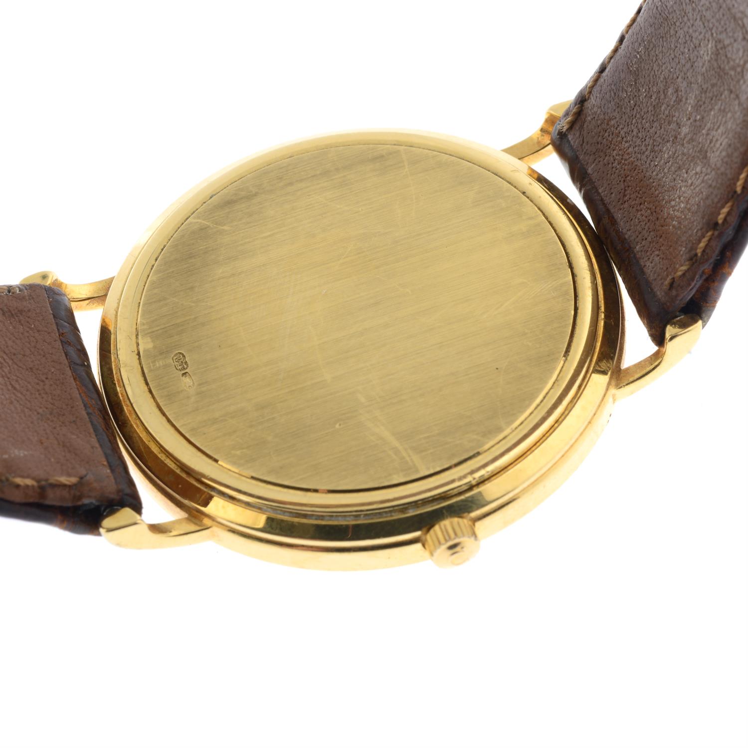 OMEGA - a yellow metal wrist watch, 32mm. - Image 2 of 6