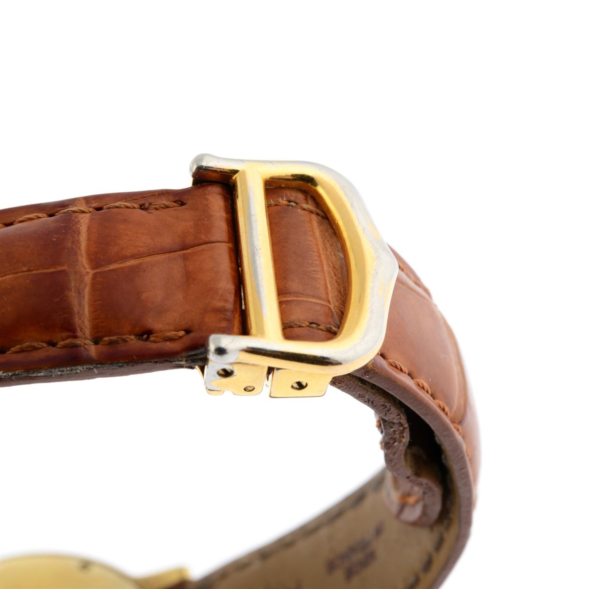 CARTIER - a gold plated Must de Cartier wrist watch, 32mm. - Image 3 of 5