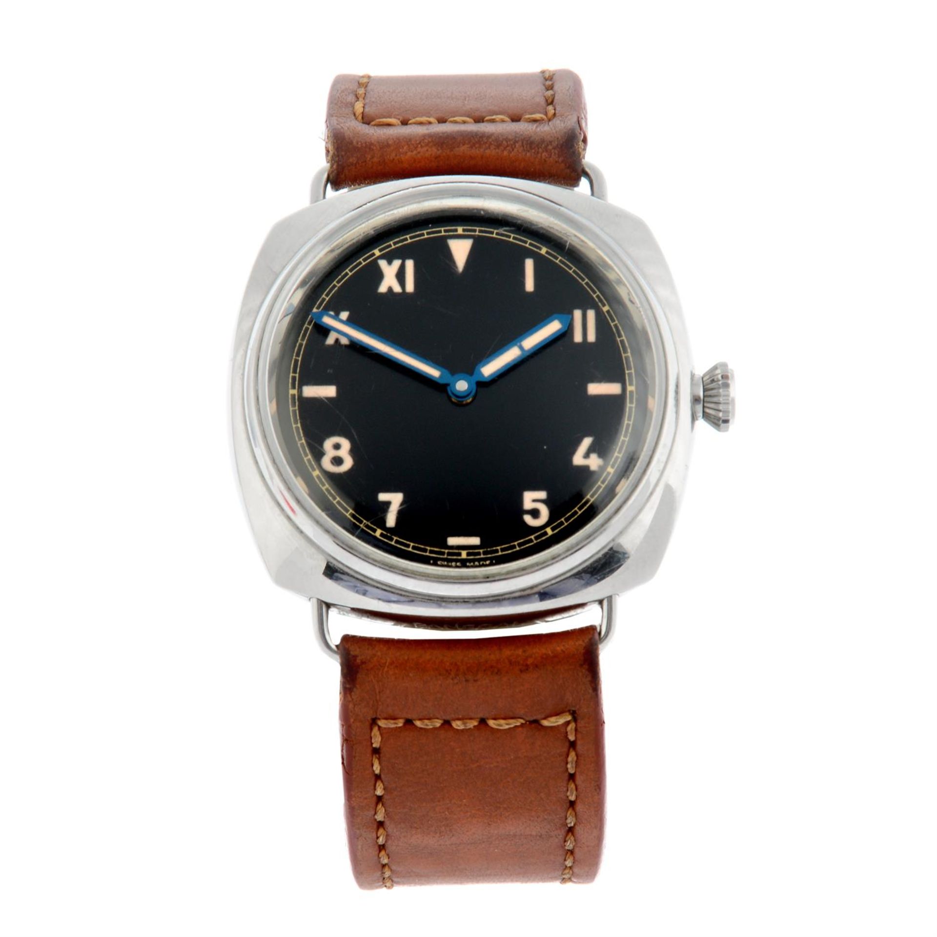 PANERAI - a limited edition stainless steel Radiomir California wrist watch, 47mm.