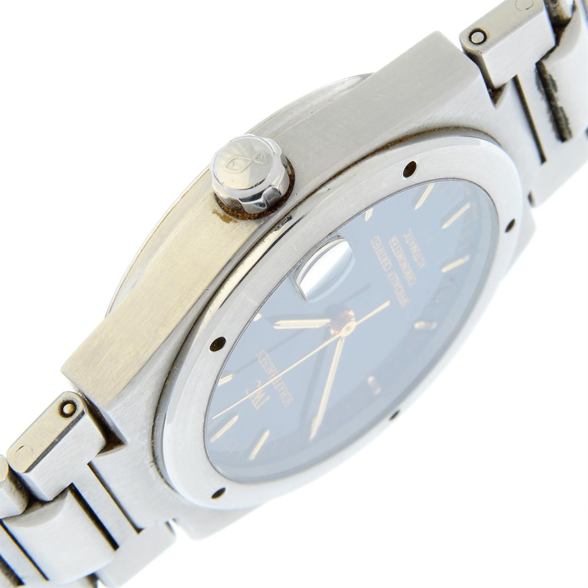 IWC - a stainless steel Ingenieur bracelet watch, 34mm. - Image 3 of 5