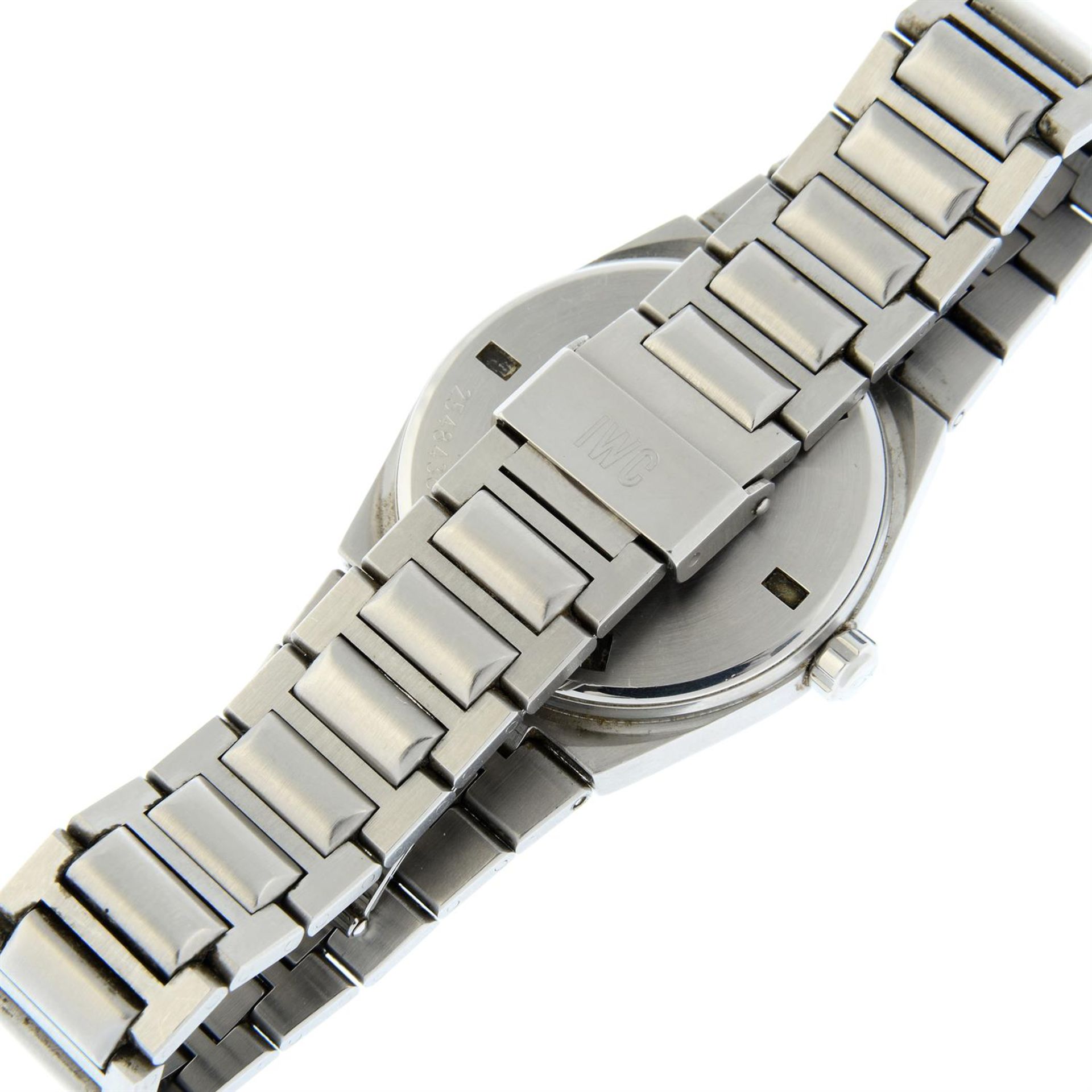 IWC - a stainless steel Ingenieur bracelet watch, 34mm. - Image 2 of 5