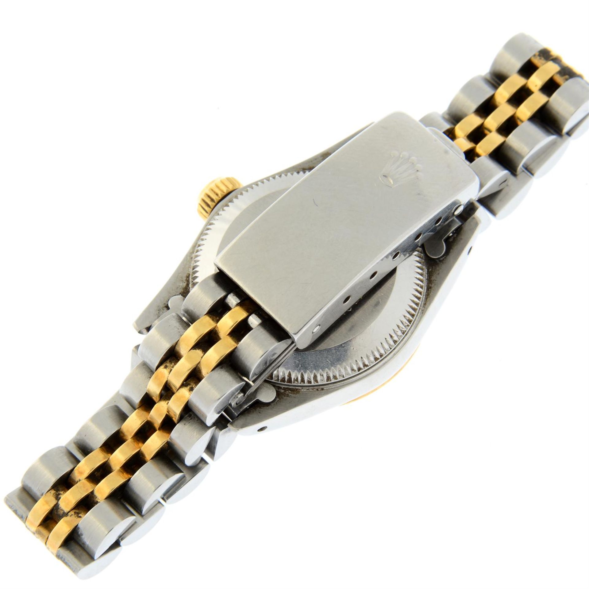 ROLEX - a bi-metal Oyster Perpetual bracelet watch, 24mm. - Image 2 of 5