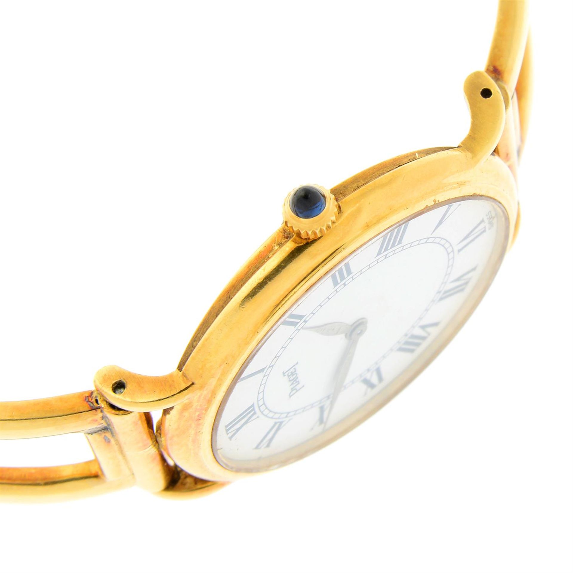 PIAGET - a yellow metal Classic Lady bangle watch, 24mm. - Image 3 of 5