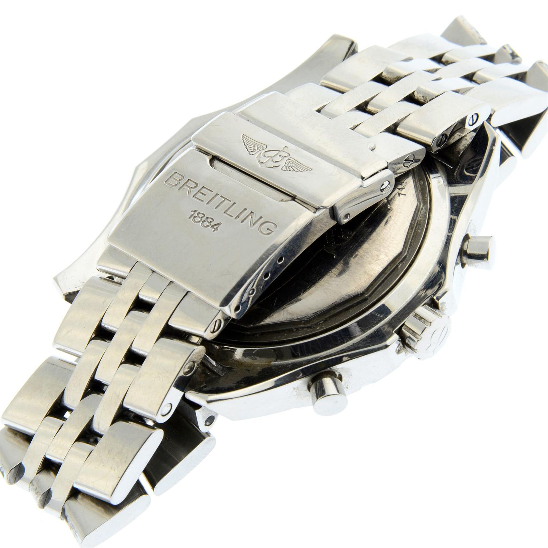 BREITLING - a stainless steel Breitling for Bentley chronograph bracelet watch, 49mm. - Image 3 of 5
