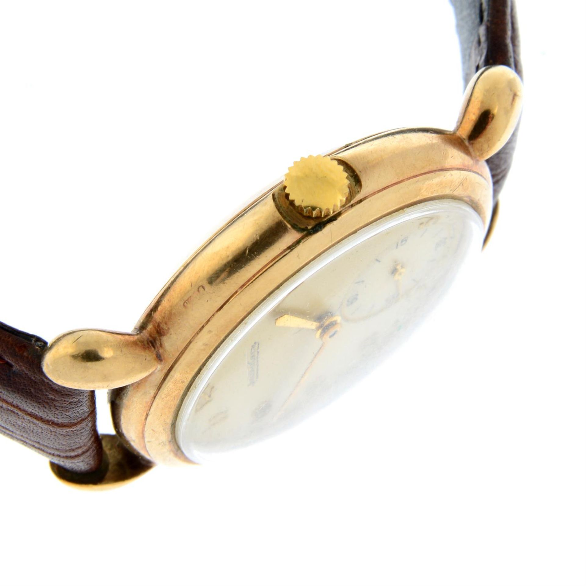 JAEGER-LECOULTRE - a 9ct yellow gold wrist watch, 32mm. - Image 3 of 5