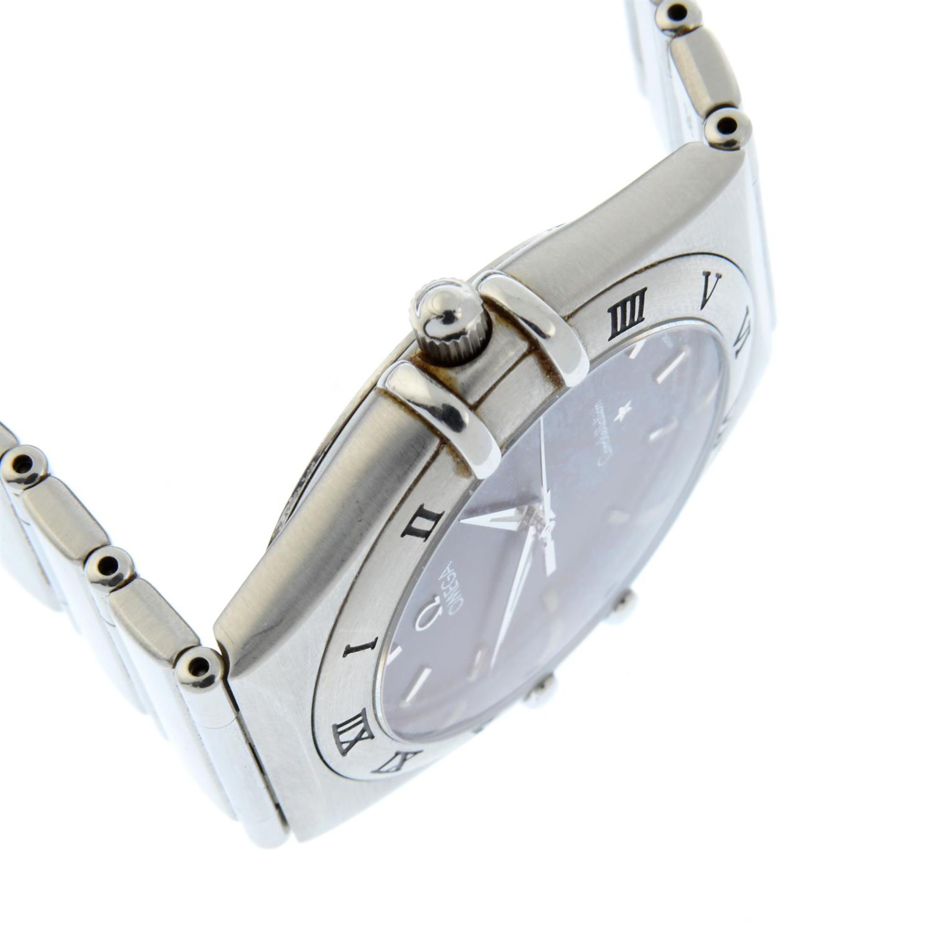 OMEGA - a stainless steel Constellation bracelet watch, 33mm. - Image 3 of 5