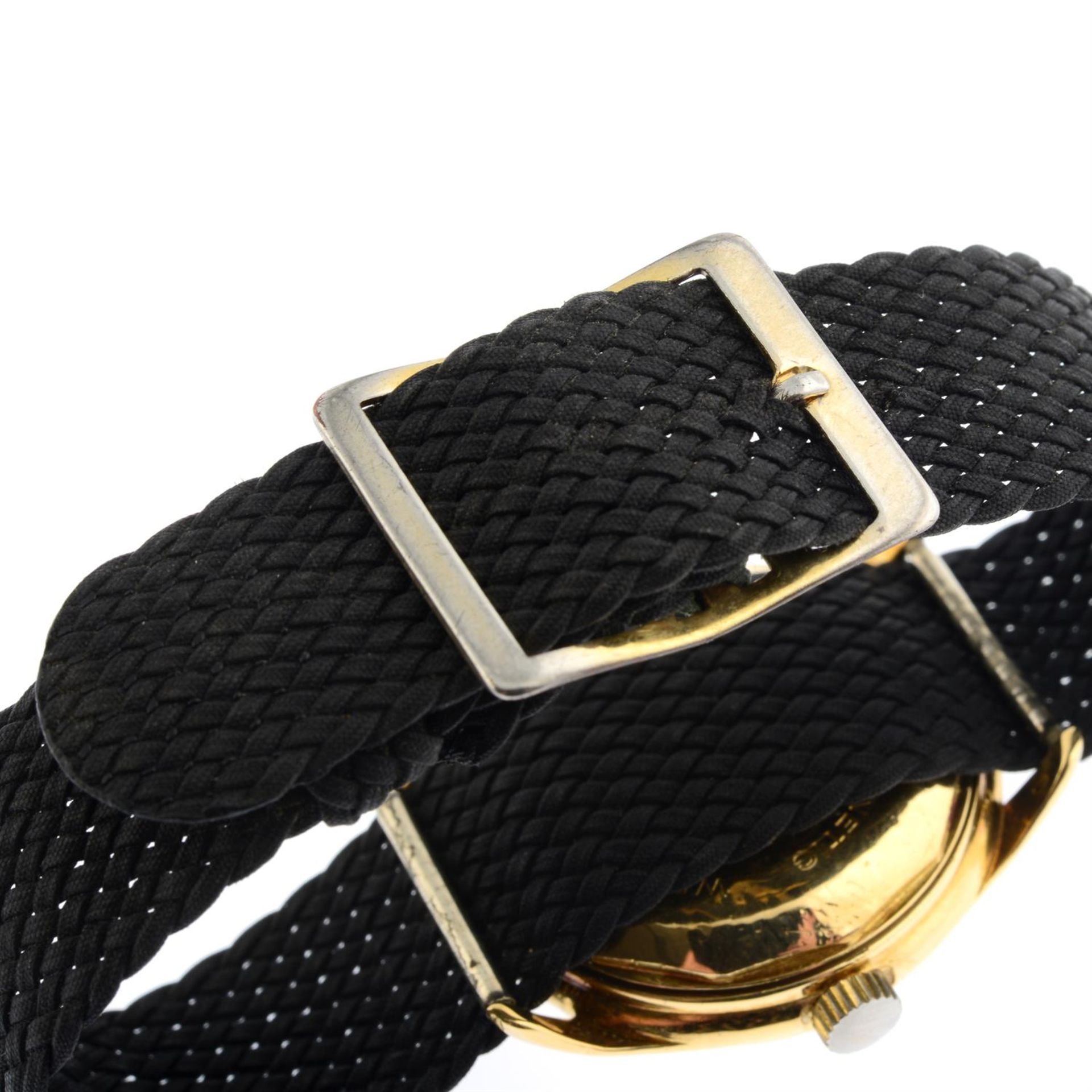 EBEL - a yellow metal wrist watch, 33mm. - Image 3 of 6