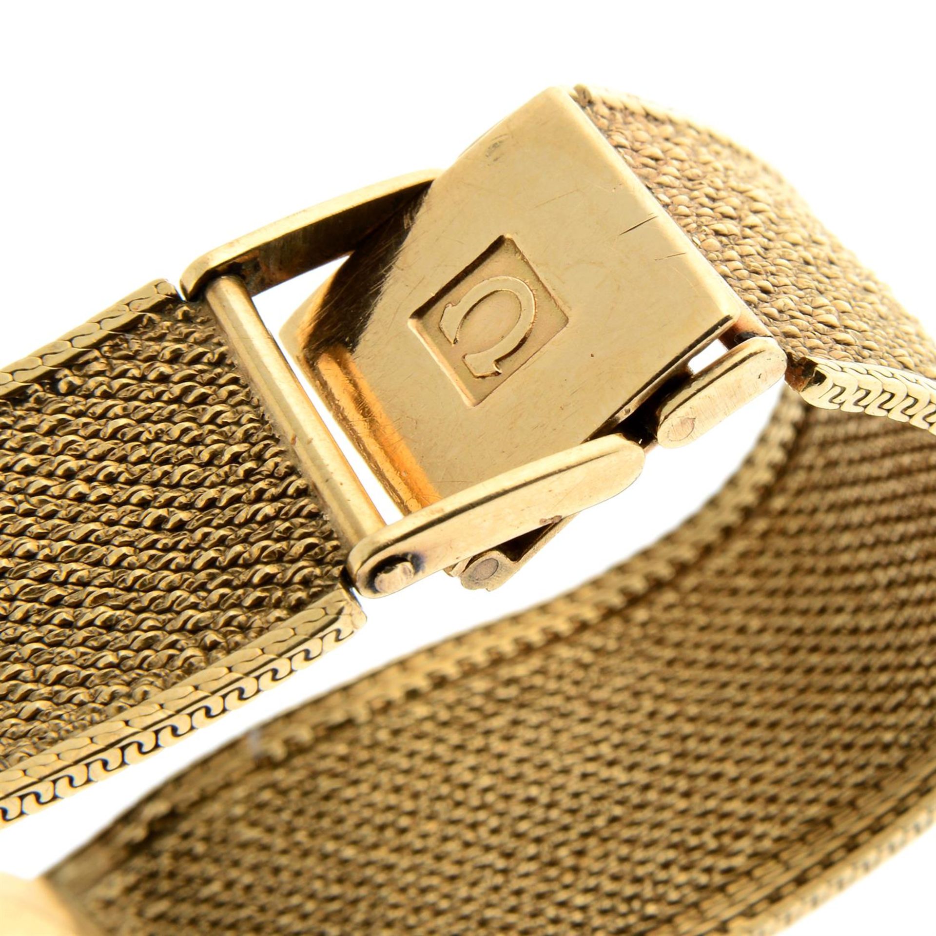 OMEGA - a 9ct yellow gold bracelet watch, - Image 3 of 5