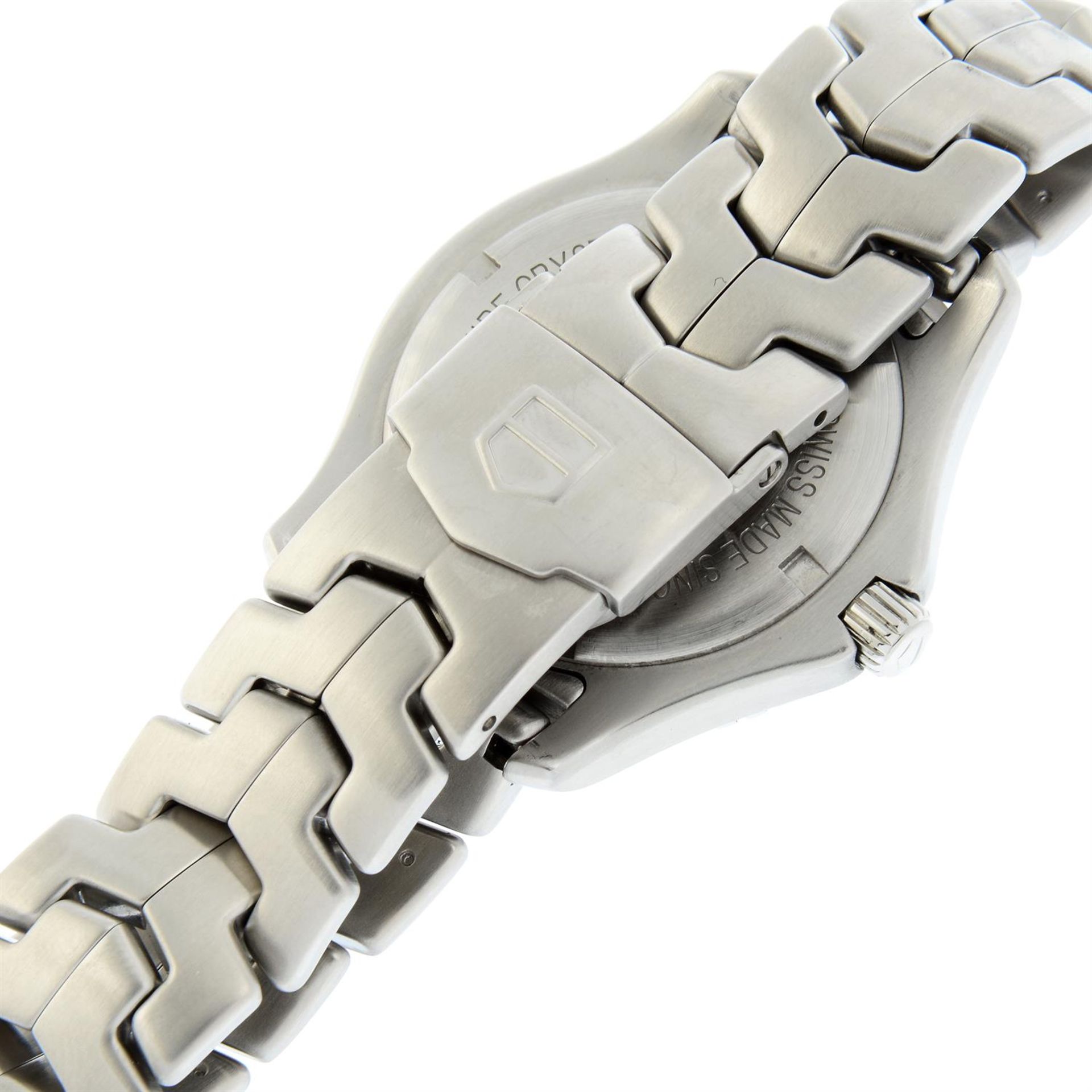 TAG HEUER - a stainless steel Link bracelet watch, 38mm. - Image 2 of 5