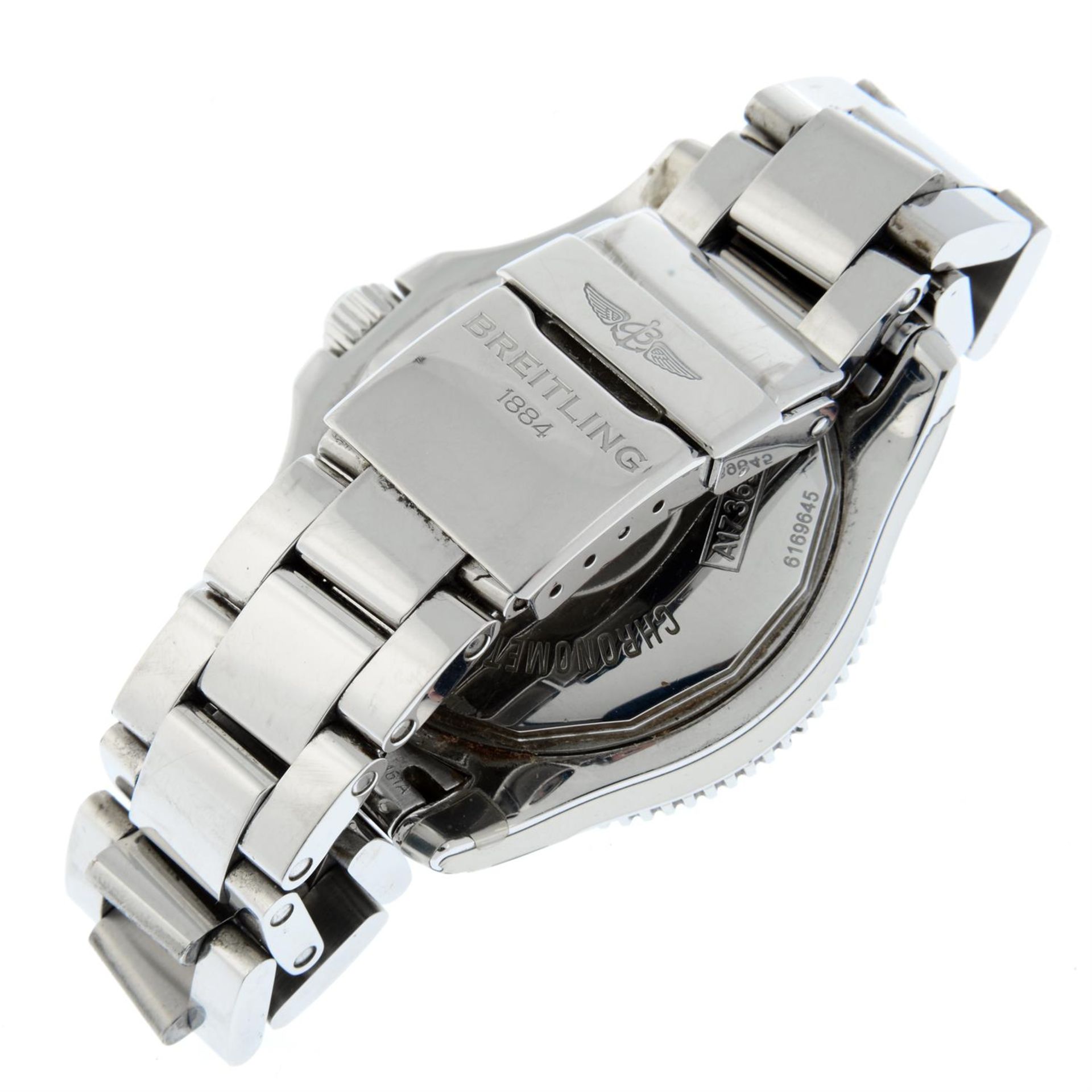 BREITLING - a stainless steel SuperOcean II 42 bracelet watch, 42mm. - Image 2 of 5