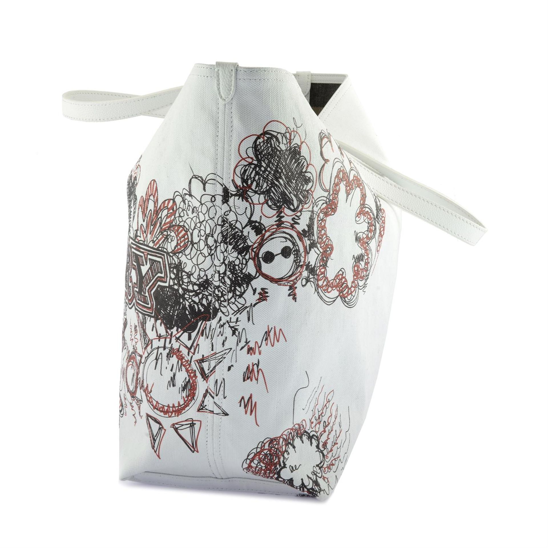 BURBERRY - a Doodle reversible shopping tote. - Image 6 of 10