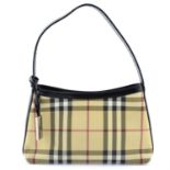 BURBERRY - a Nova check small shoulder bag.