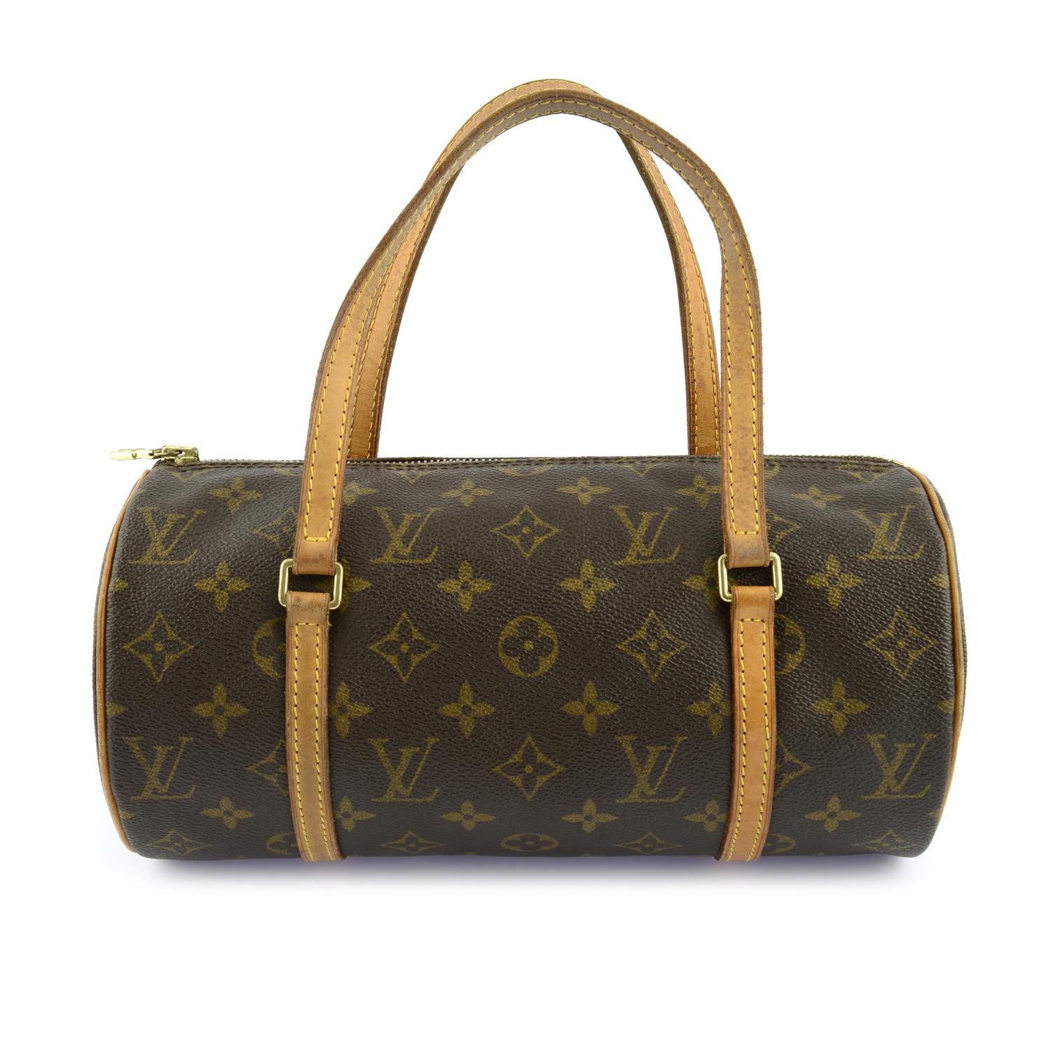 LOUIS VUITTON - a Monogram canvas Papillon handbag.